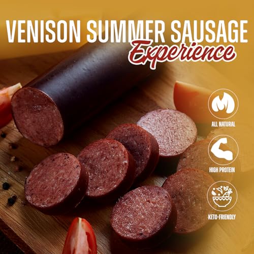 Zick's Venison Summer Sausage with Pork (12oz)