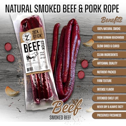 Zick's German Beef Rope Sausage (12oz)