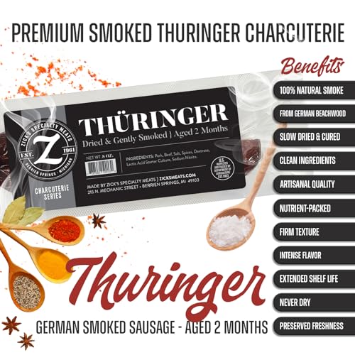 Zick's Thuringer German Sausage (8oz)