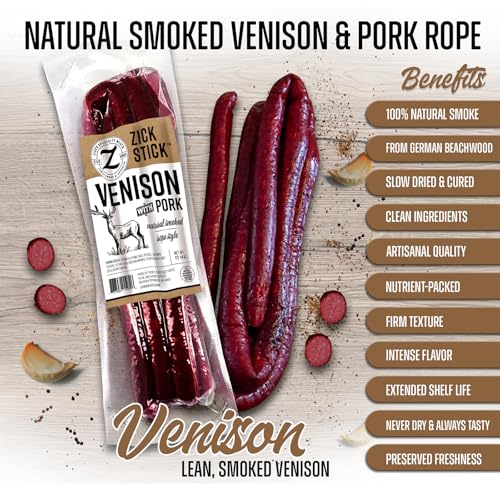 Zick's Spicy Venison Rope Sausage (12oz)