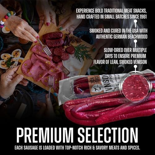 Zick's Spicy Venison Rope Sausage (12oz)