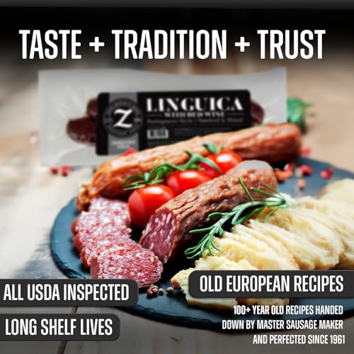 Zick's Linguica Portuguese Sausage w/ Red Wine (8oz)