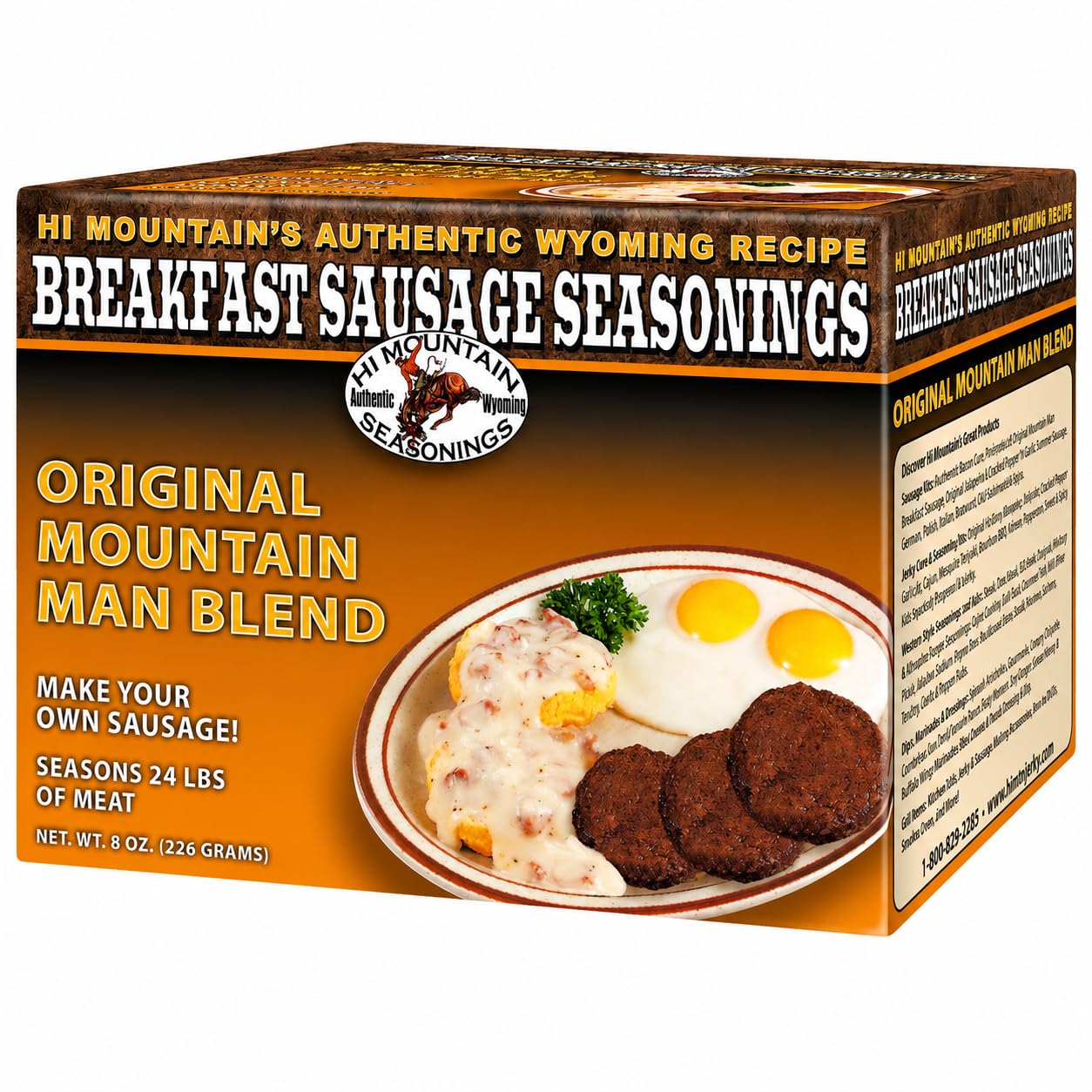 Hi Mountain Breakfast Sausage Seasoning (Original Mountain Man)