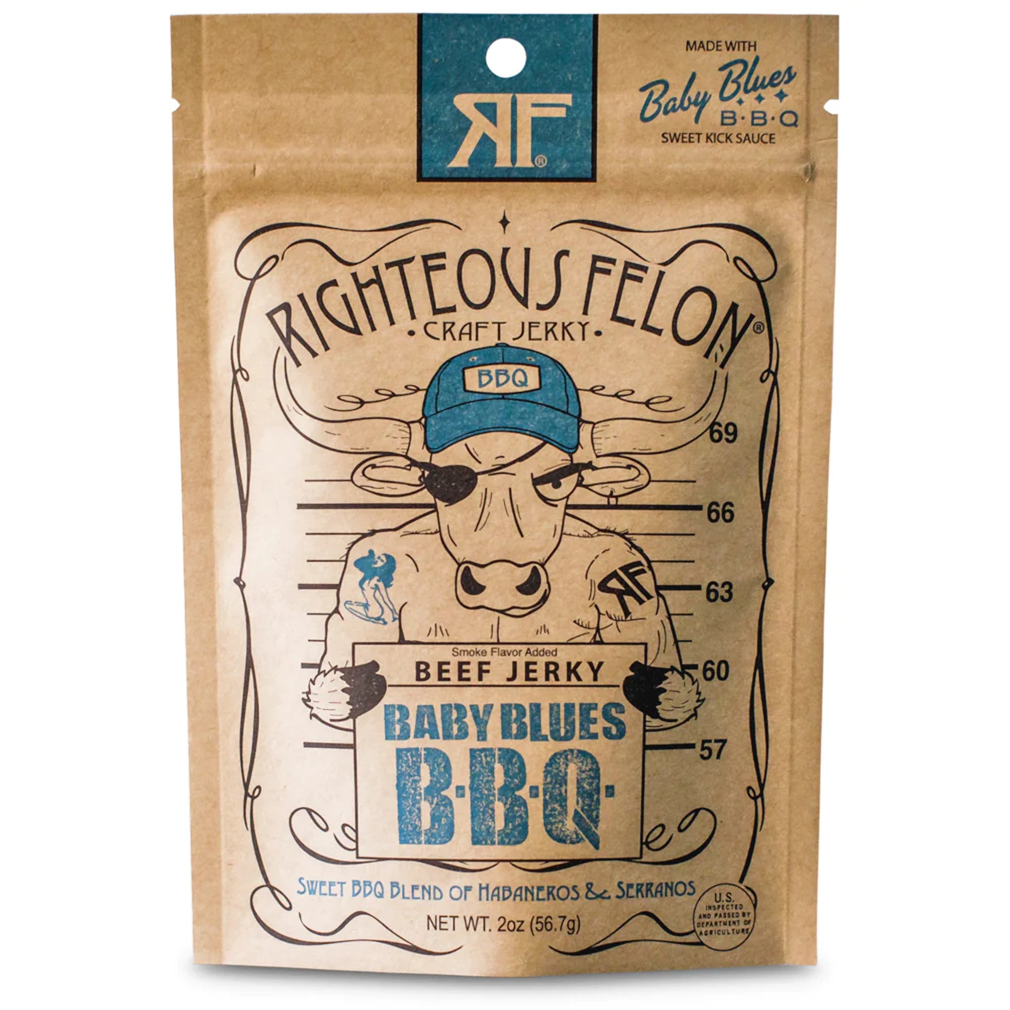 Baby Blues BBQ Beef Jerky