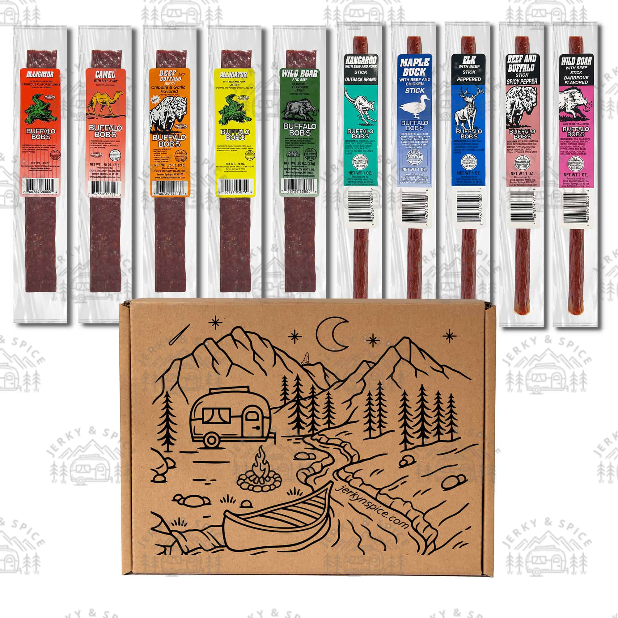 10 Piece Exotic Meat Assortment Pack