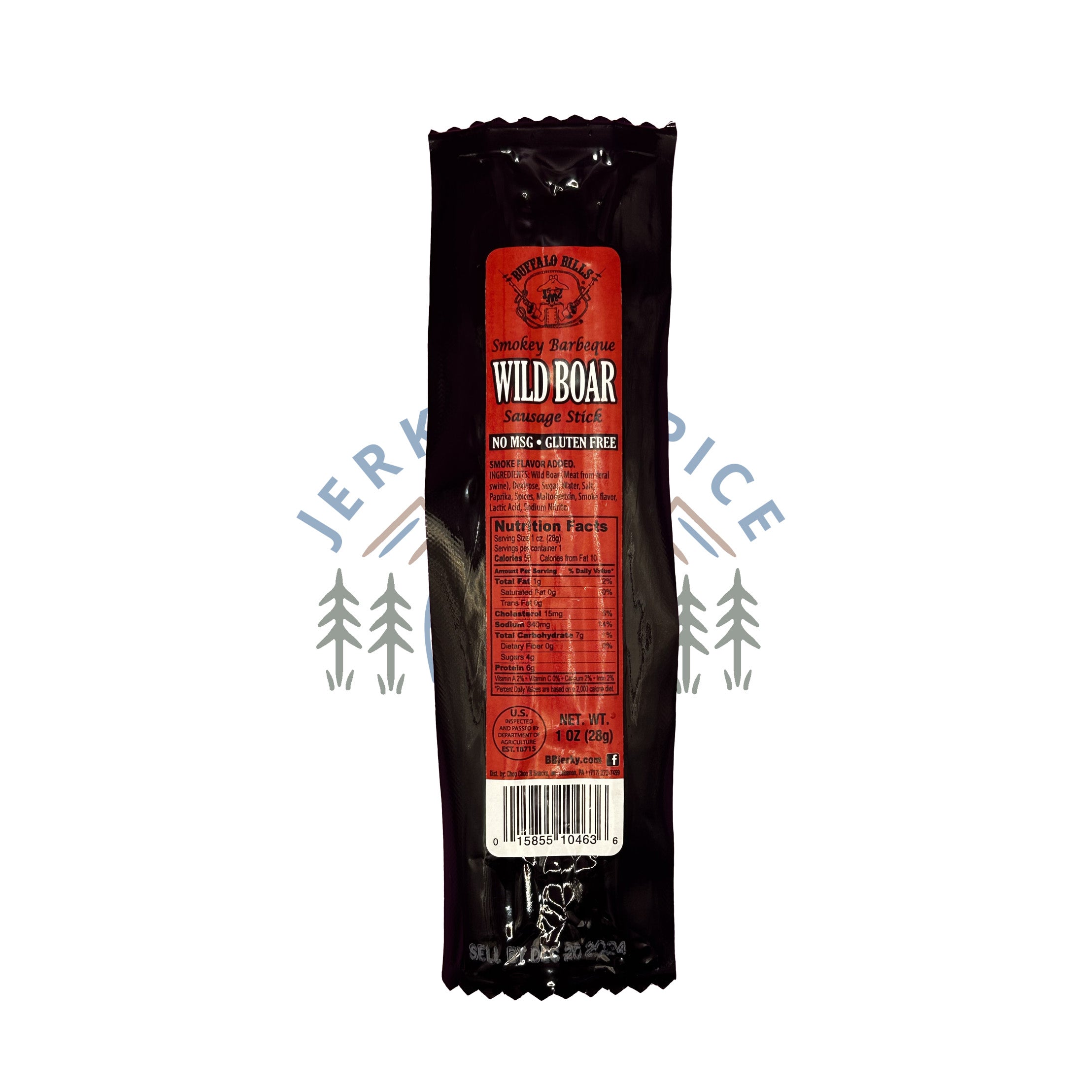 Smoked Barbecue Wild Boar Jerky Stick