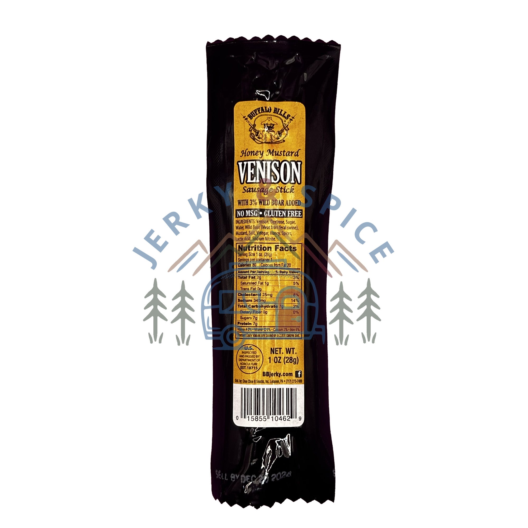 Honey Mustard Venison Jerky Stick