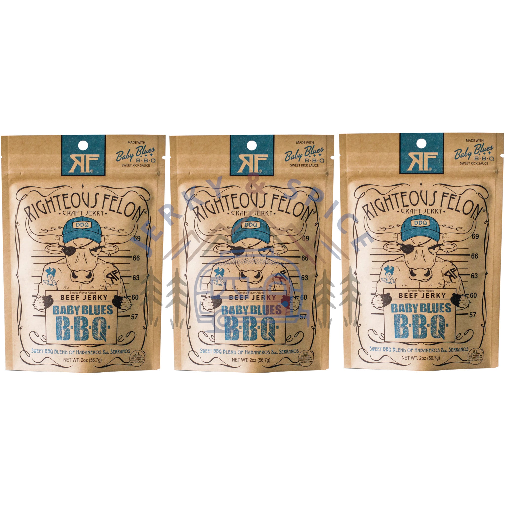 Baby Blues BBQ Beef Jerky