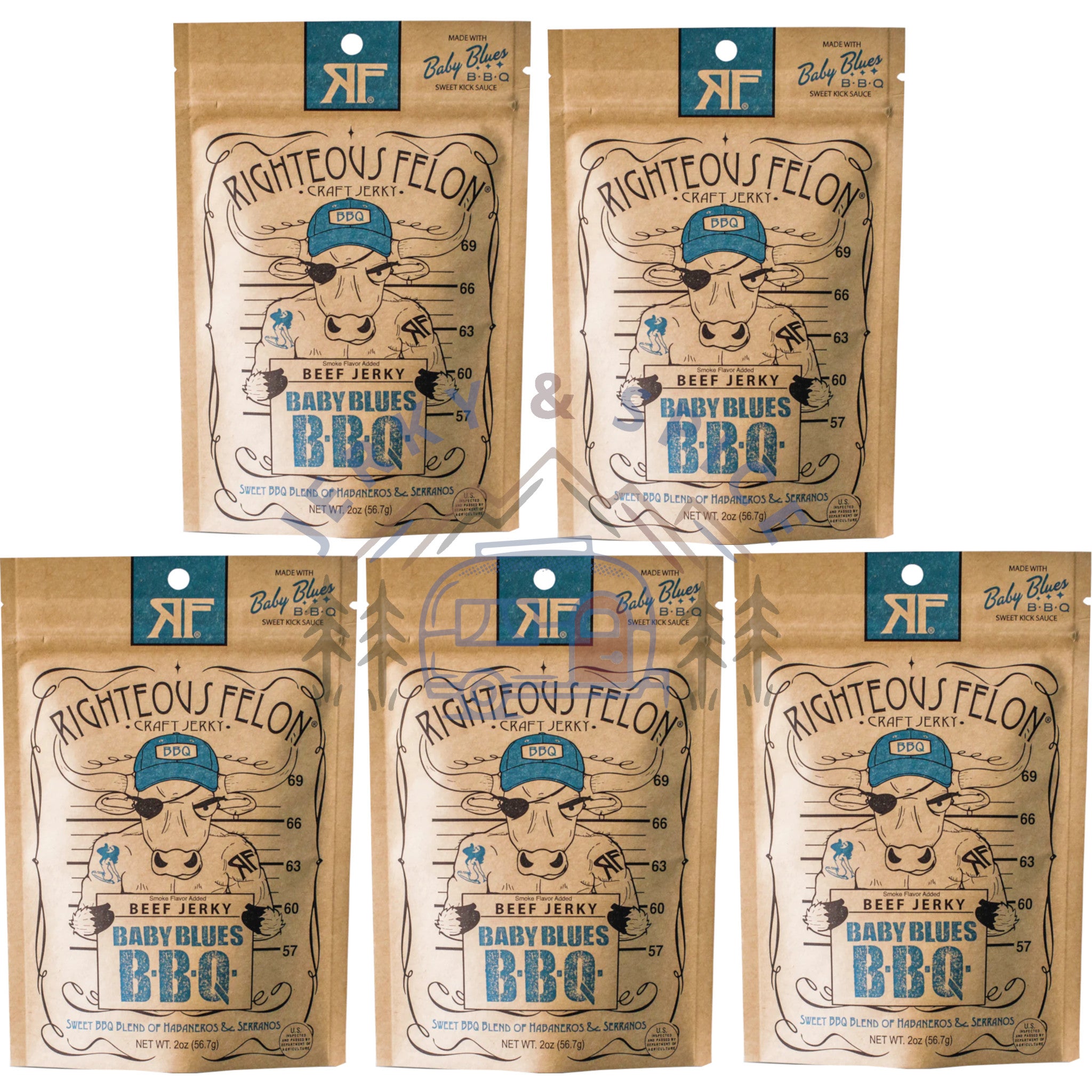 Baby Blues BBQ Beef Jerky