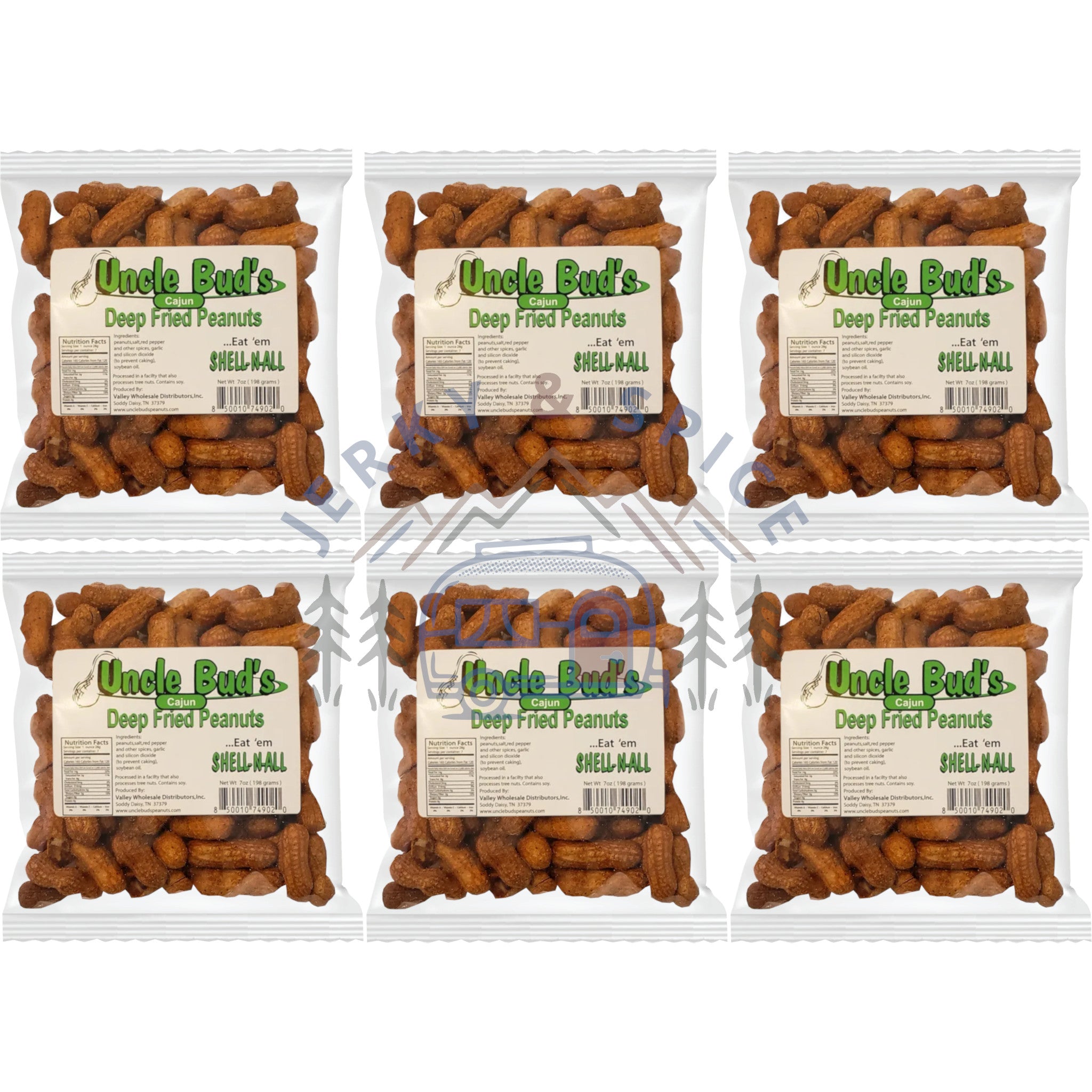 Cajun Deep Fried Peanuts