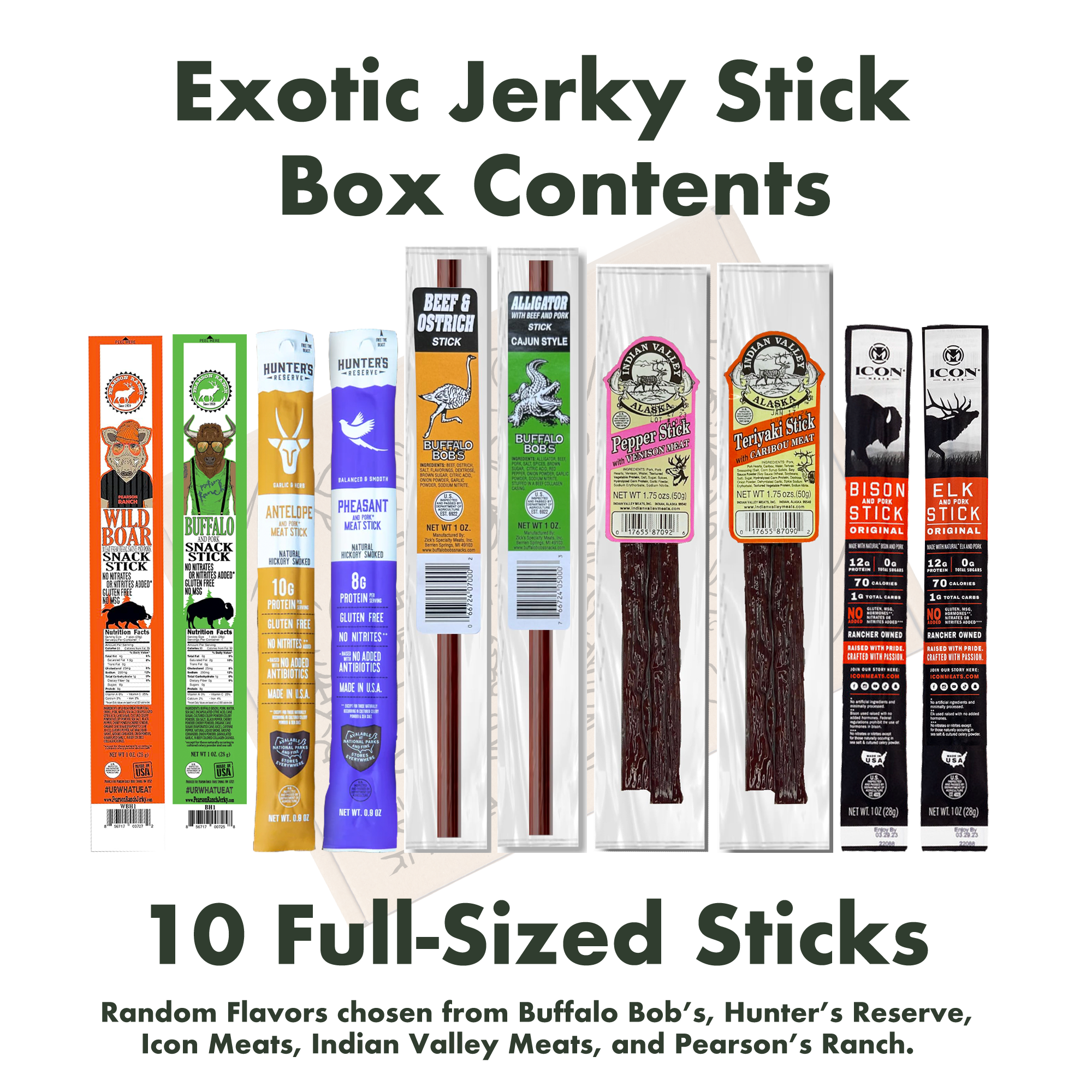 Exotic Meat Stick Gift Box