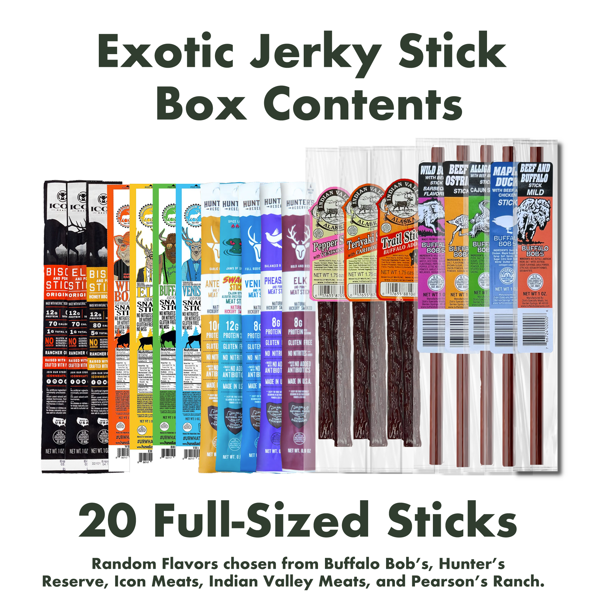 Exotic Meat Stick Gift Box