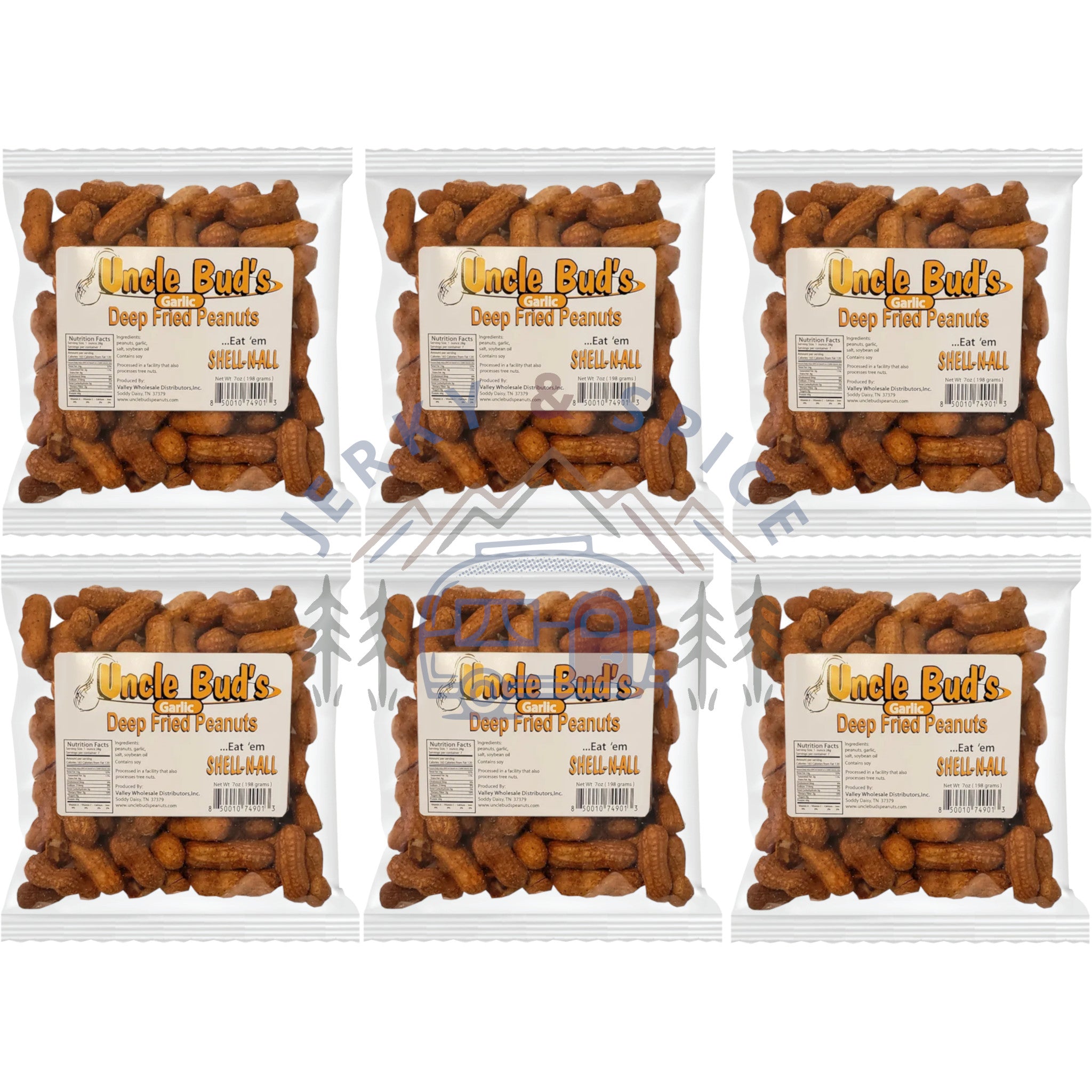 Garlic Deep Fried Peanuts