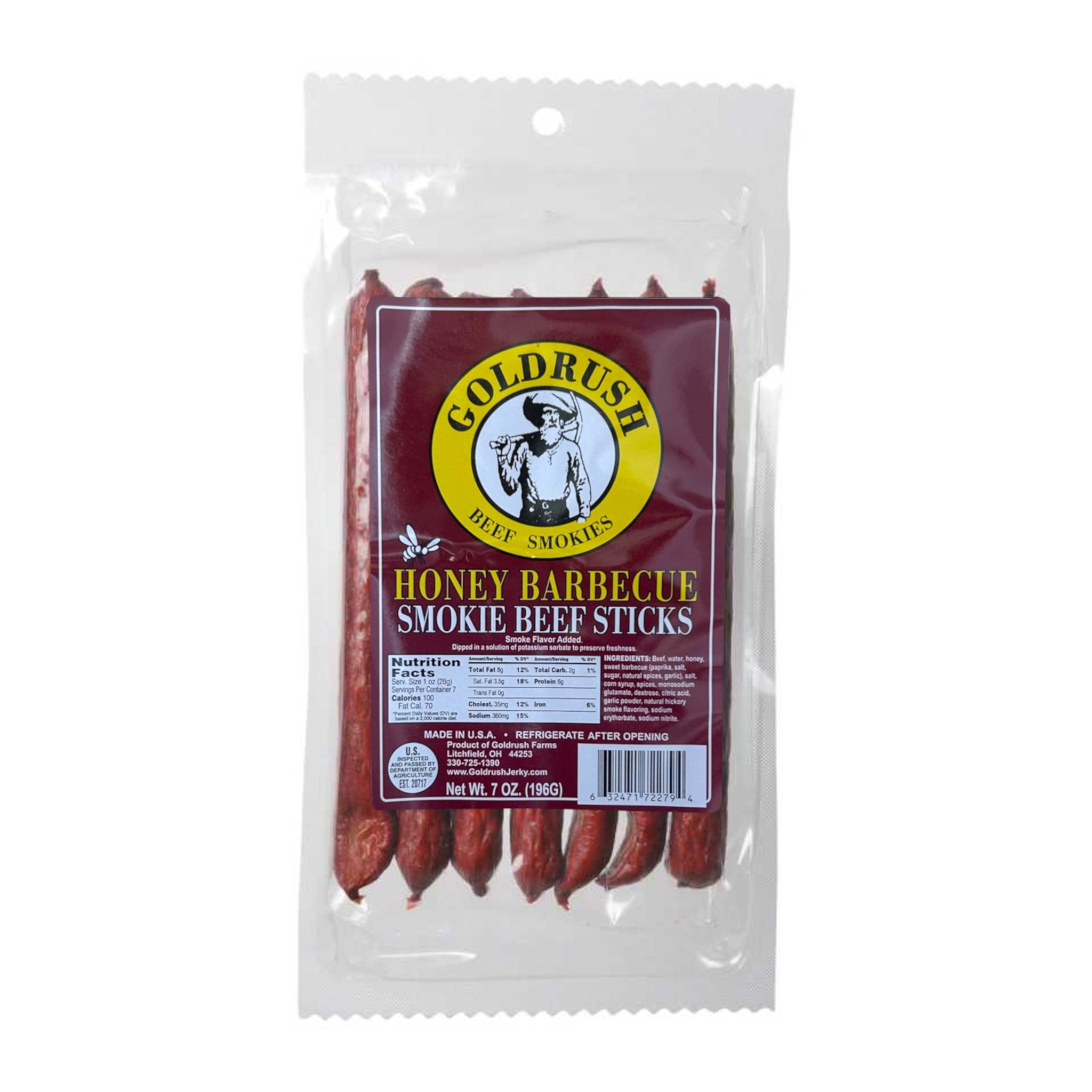 Honey BBQ Smokie Beef Stick