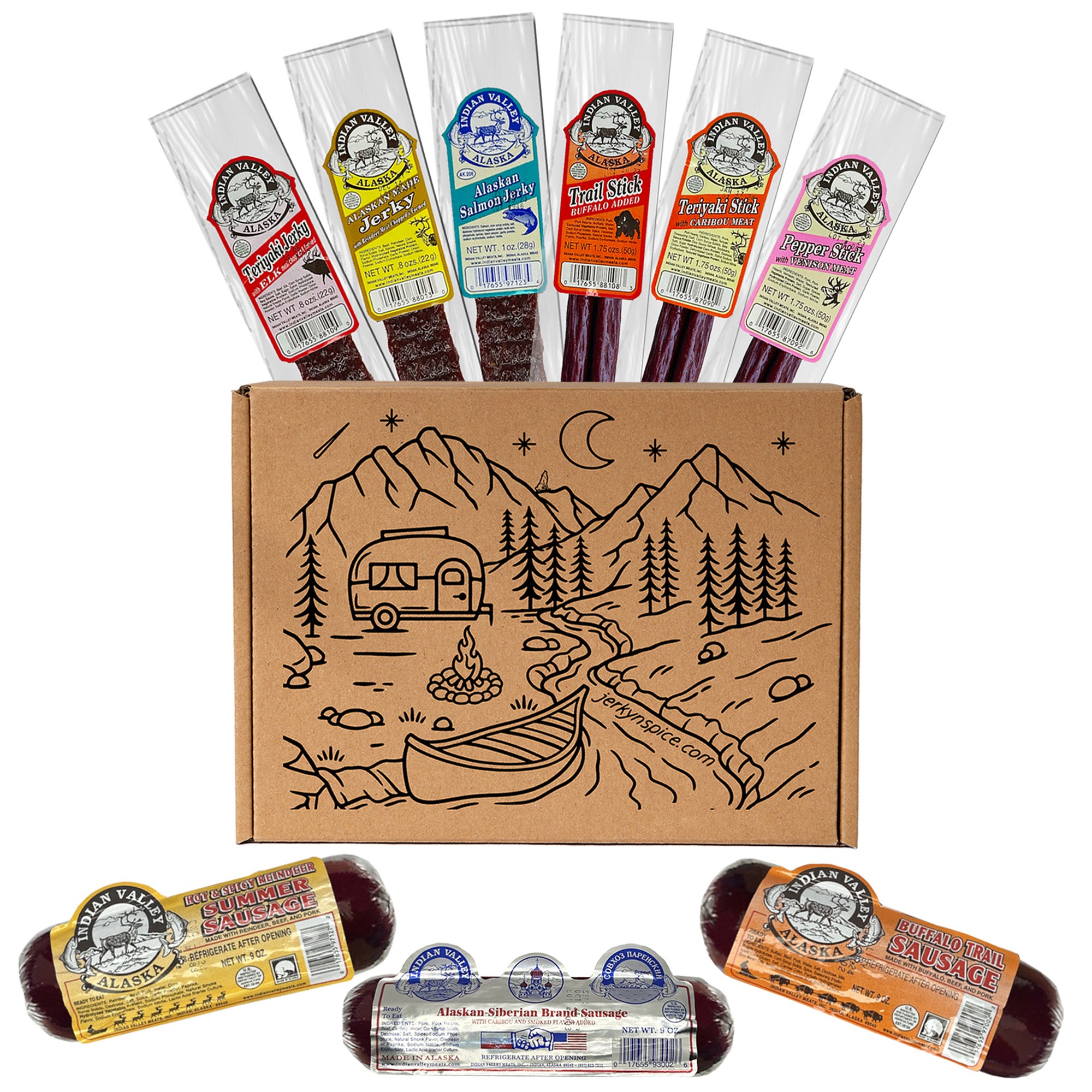 Indian Valley Alaskan Wild Game Gift Box