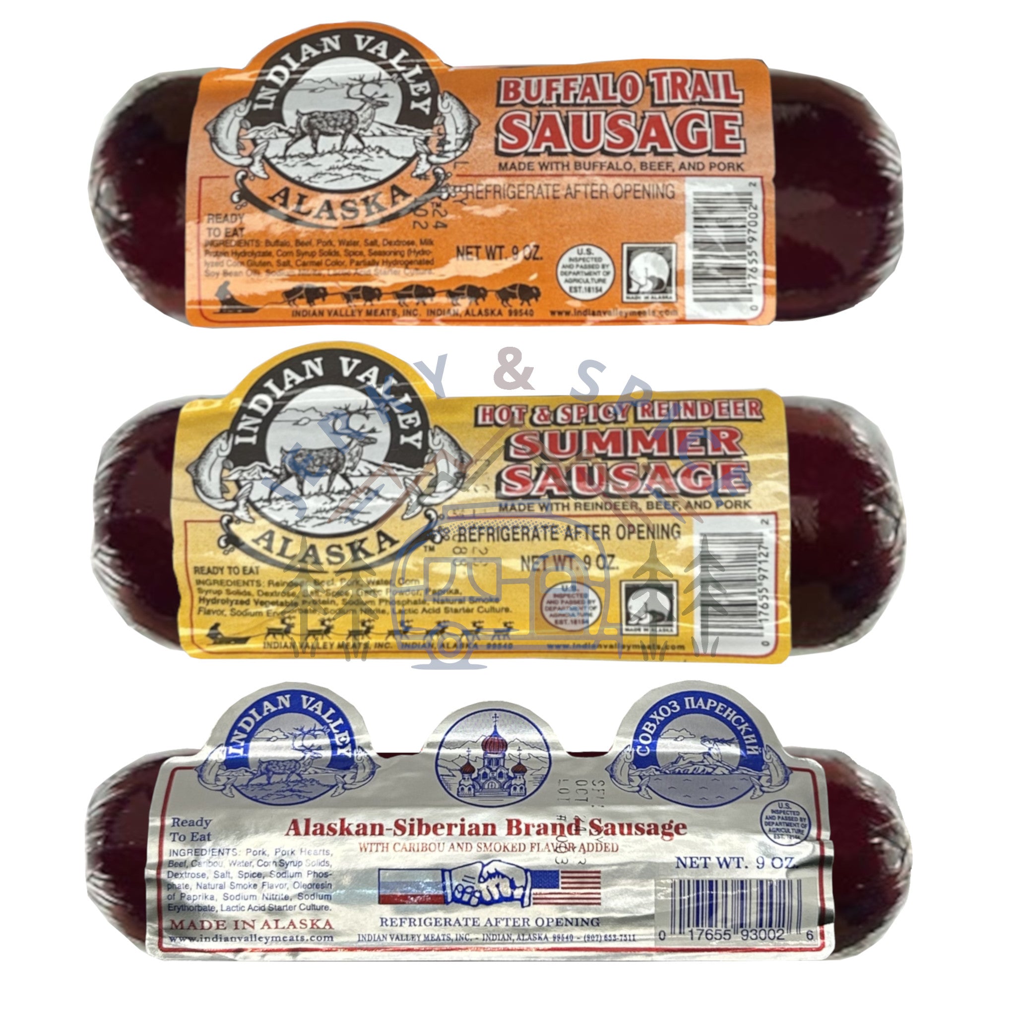 Alaskan Sausage Variety Pack