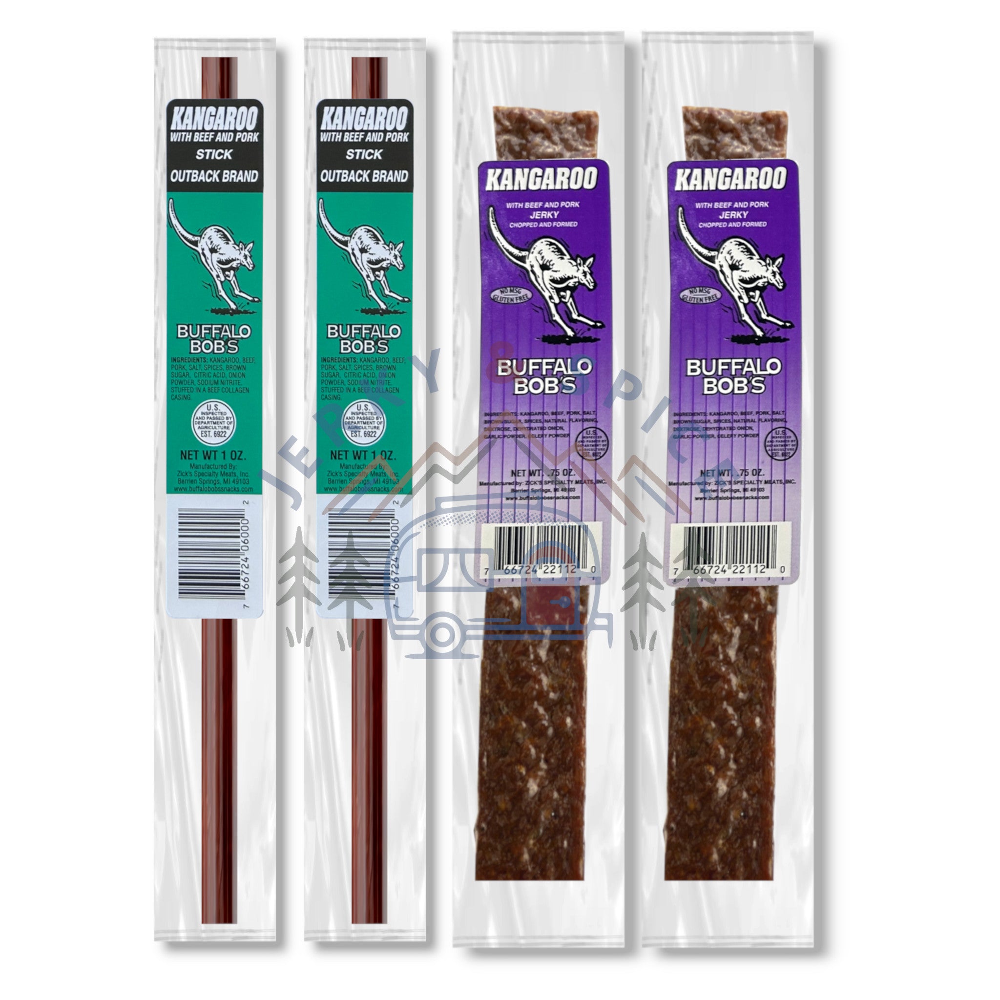 Kangaroo Jerky Variety Pack