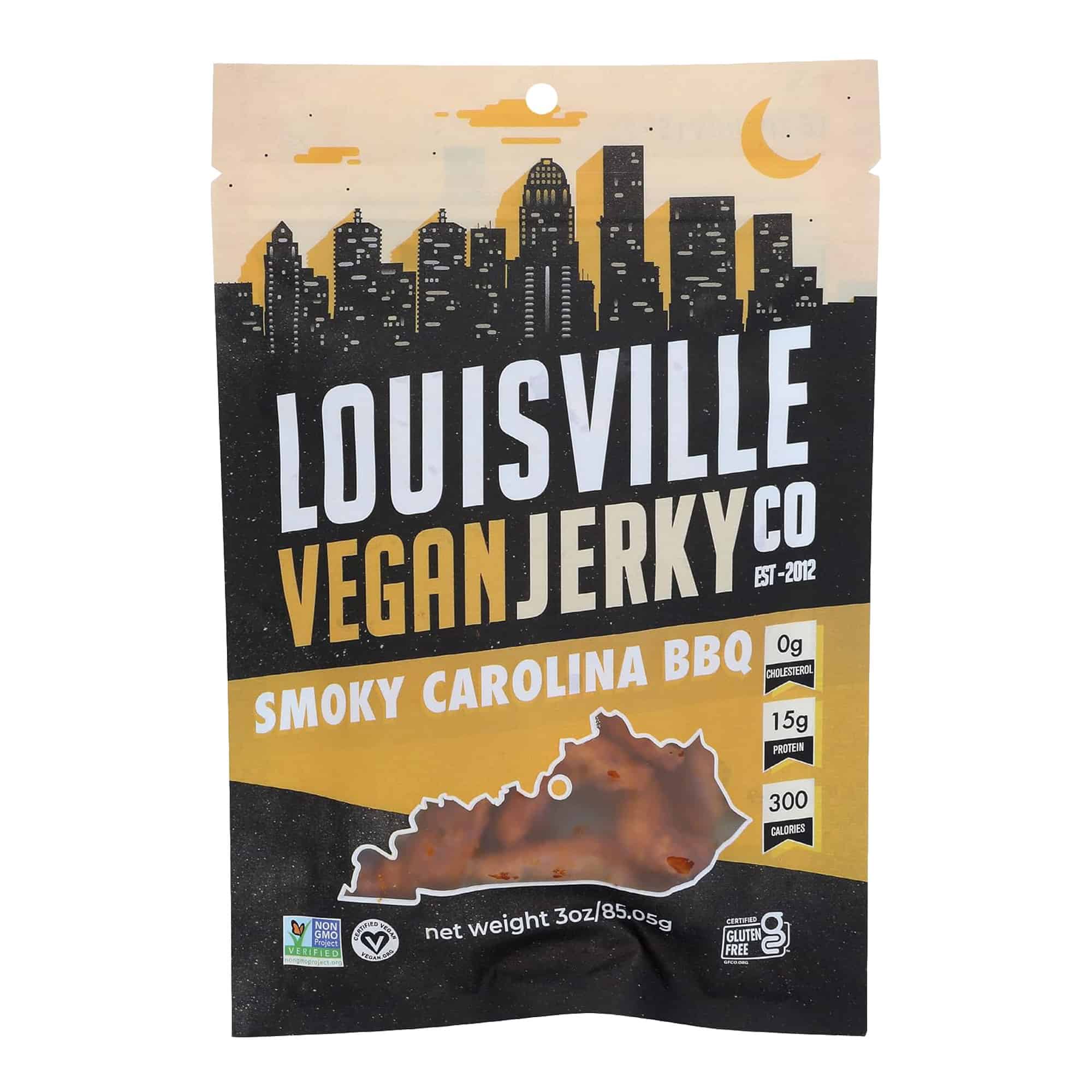 Smoky Carolina BBQ Vegan Jerky