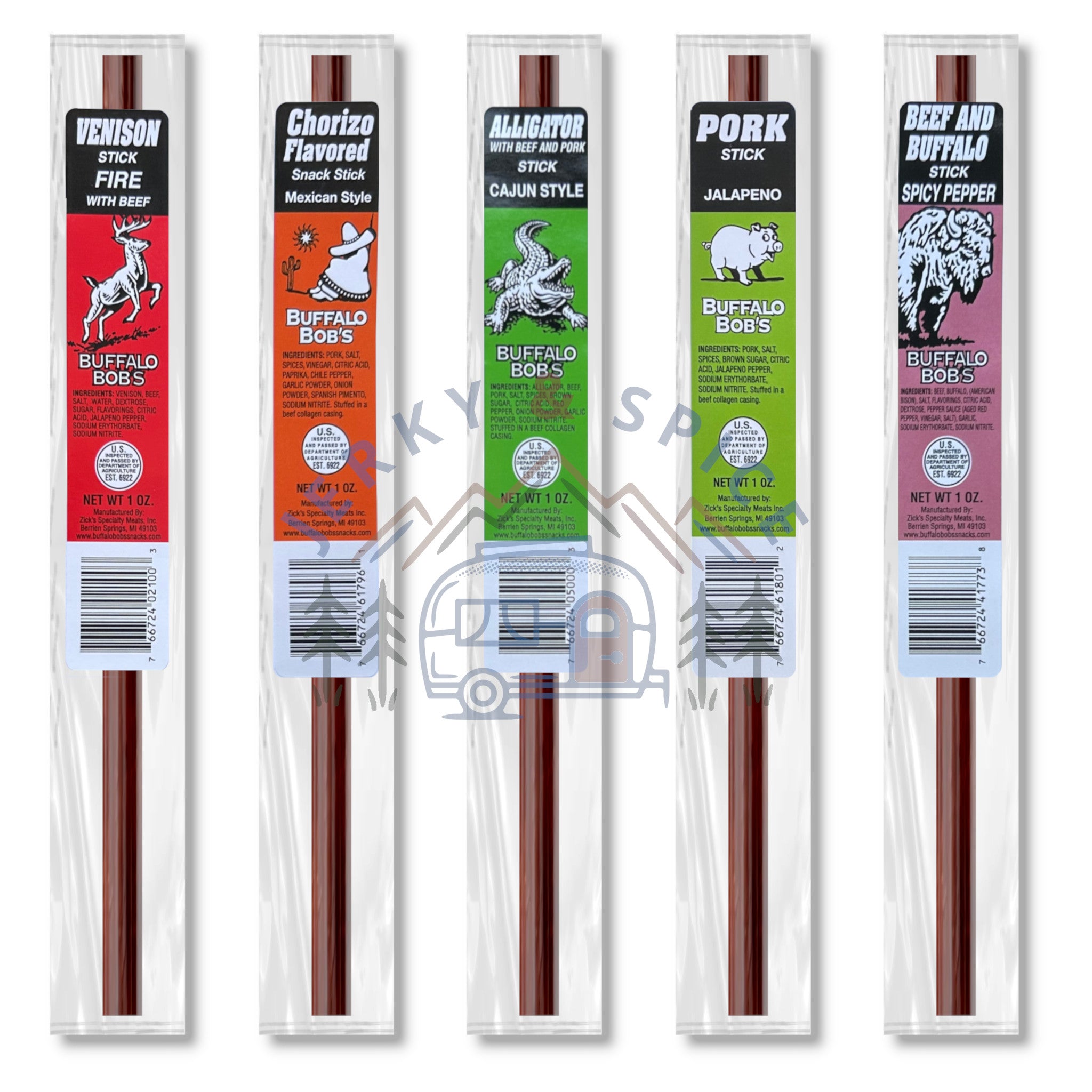 Spicy Jerky Stick Variety Pack