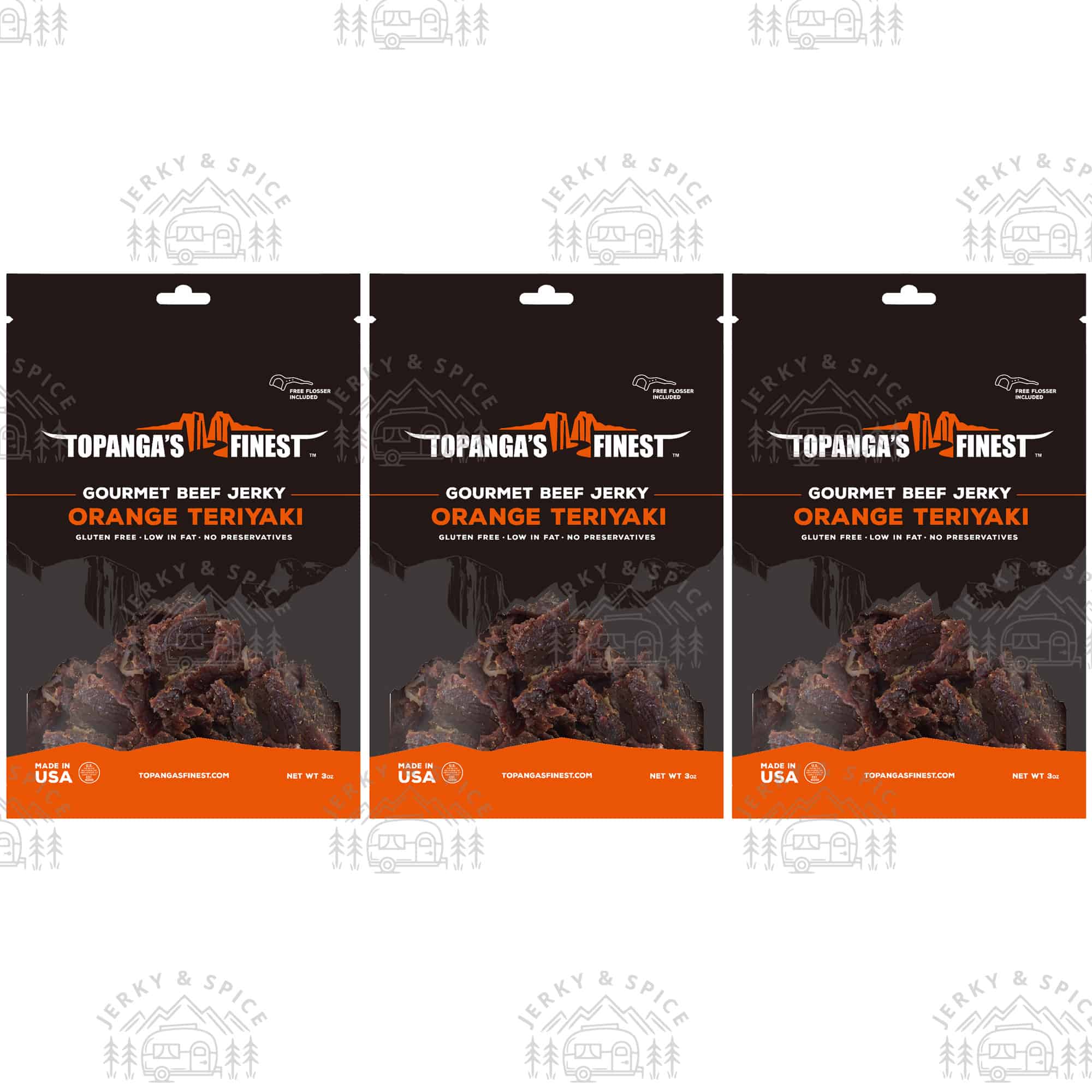 Orange Teriyaki Beef Jerky