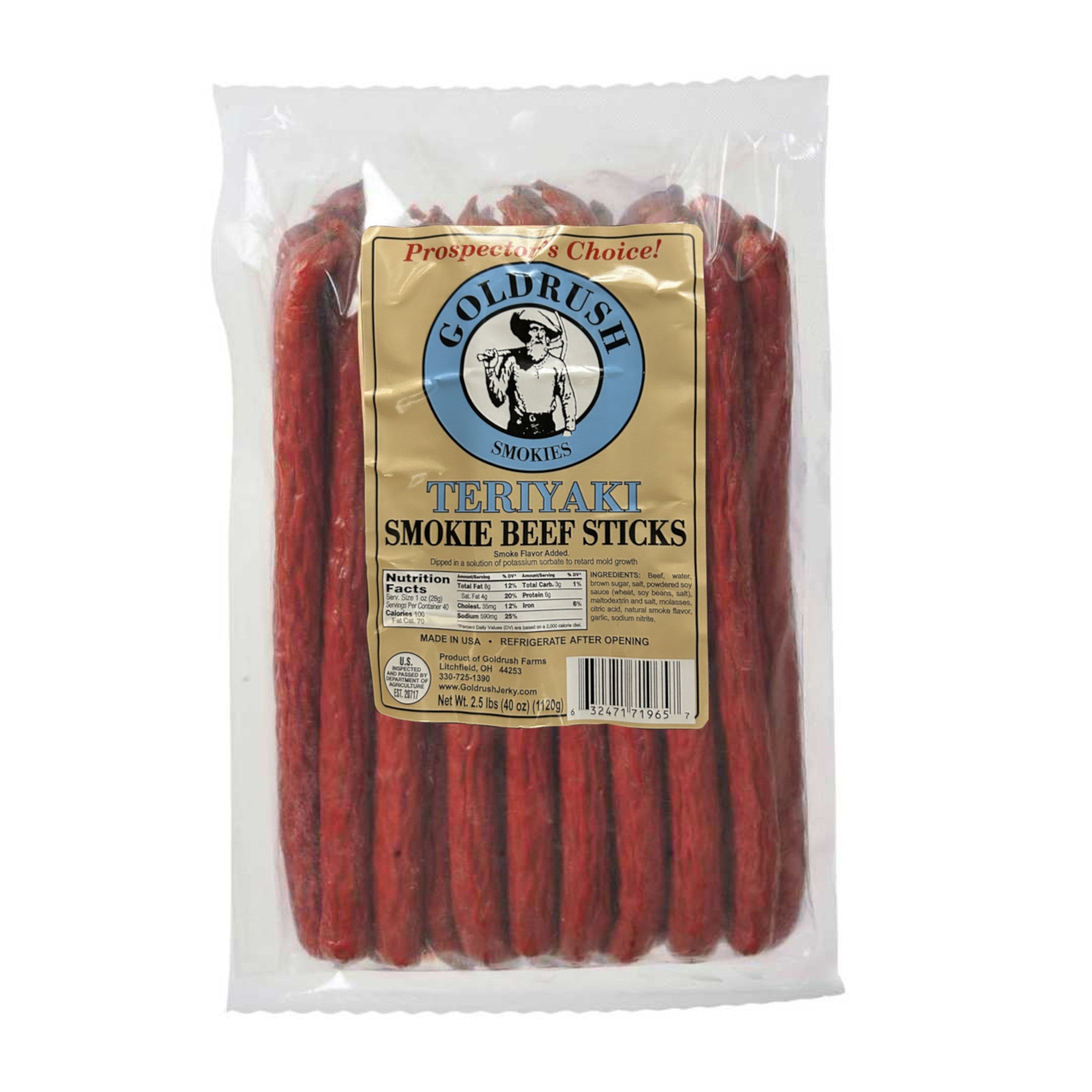 Teriyaki Smokie Beef Stick