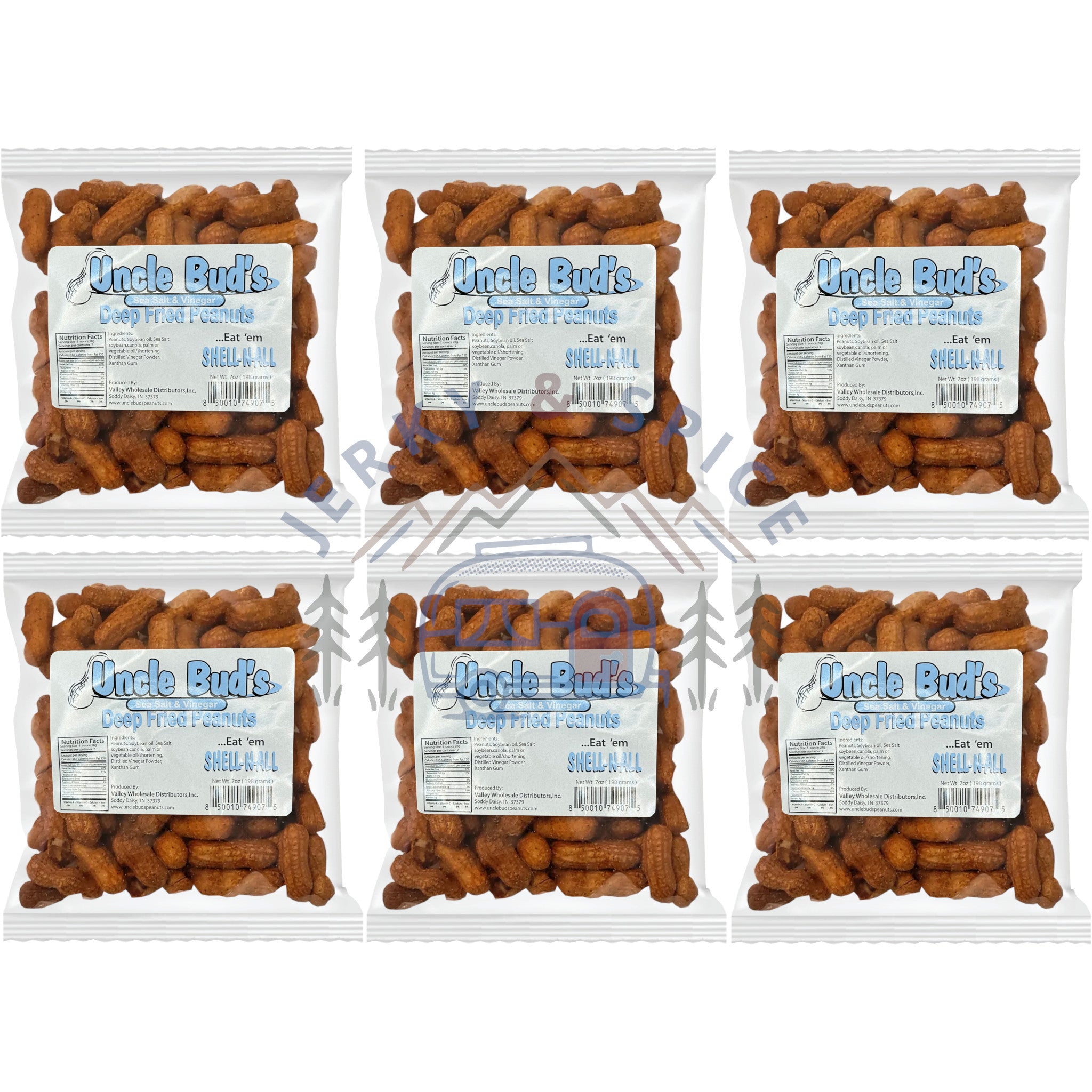 Sea Salt & Vinegar Deep Fried Peanuts