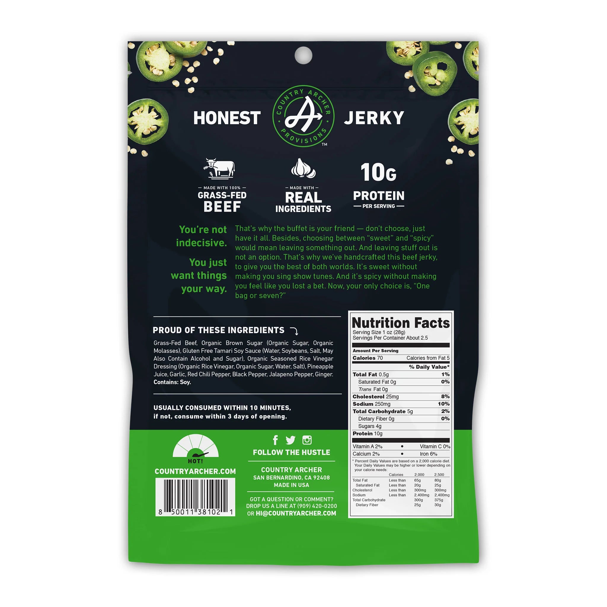 Jalapeno Beef Jerky