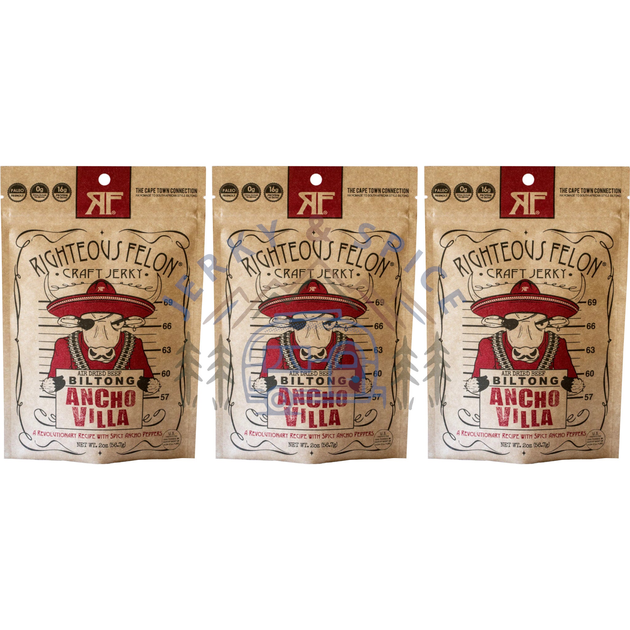Ancho Villa Biltong