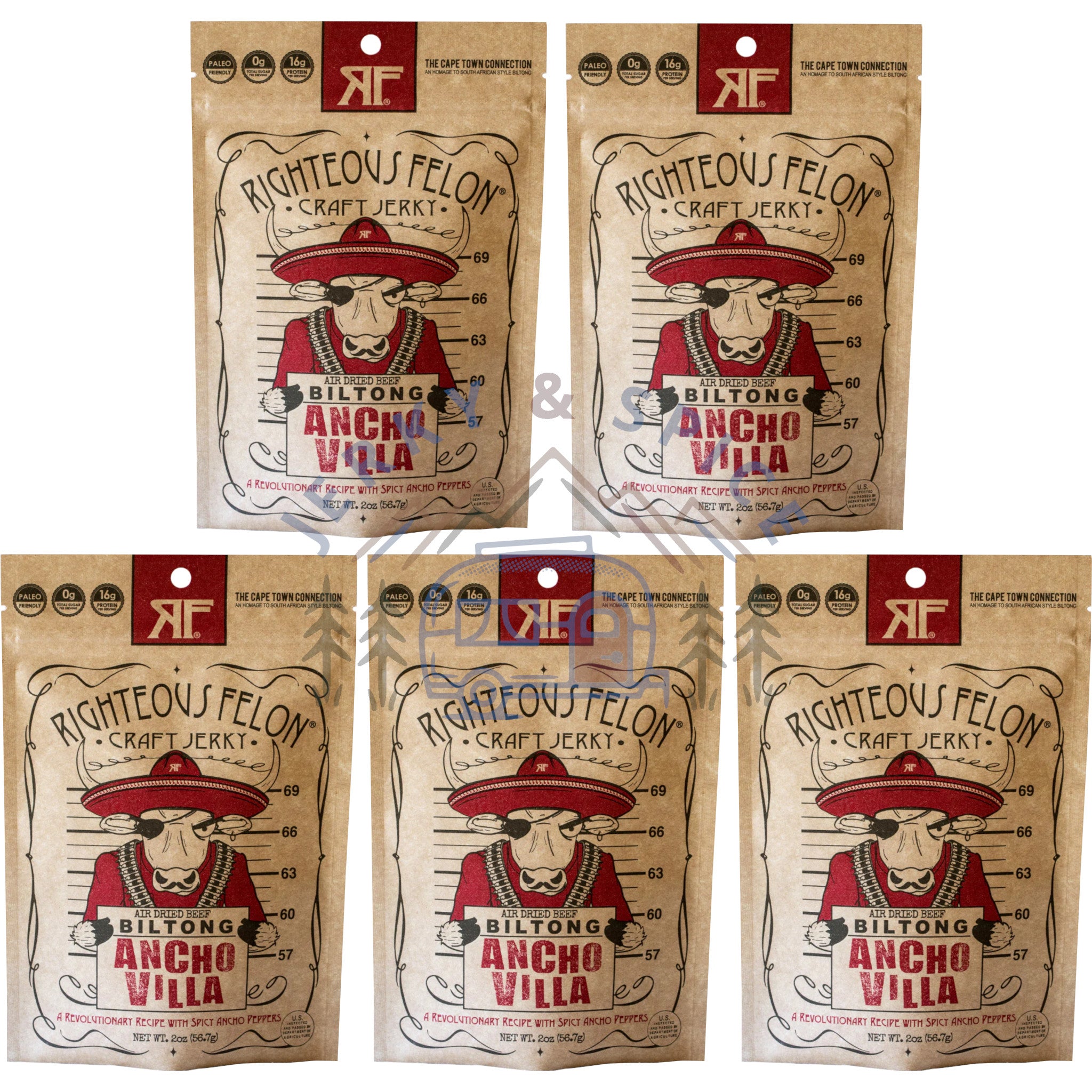 Ancho Villa Biltong