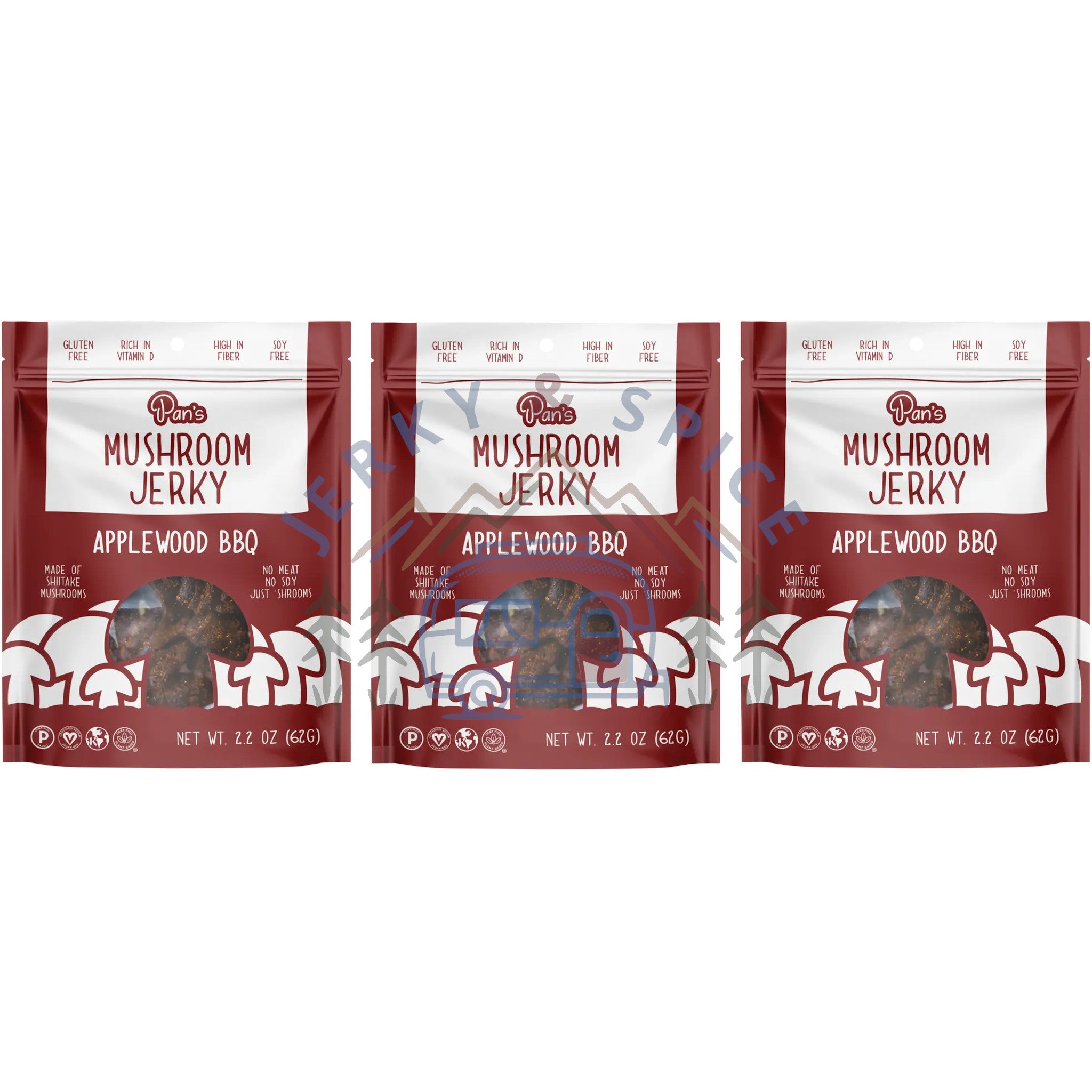 Applewood BBQ Mushroom Jerky