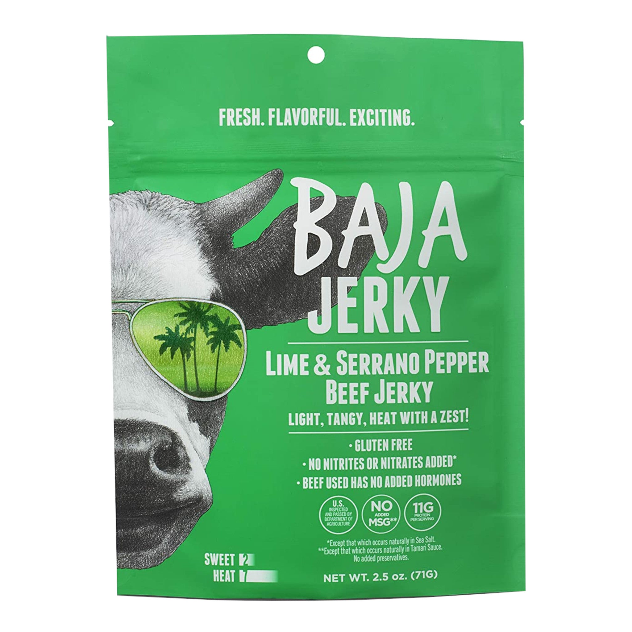 Lime & Serrano Pepper Beef Jerky