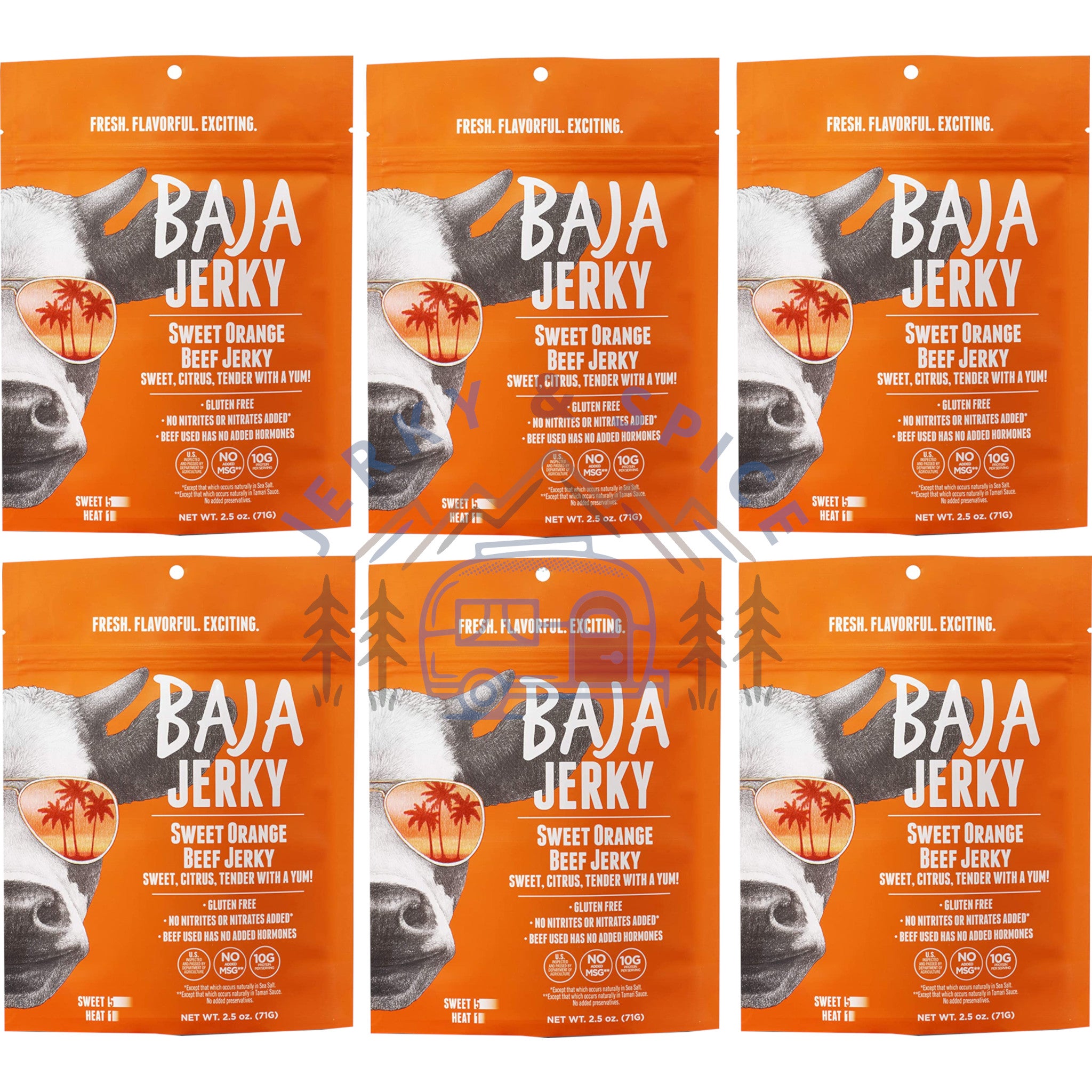 Sweet Orange Beef Jerky