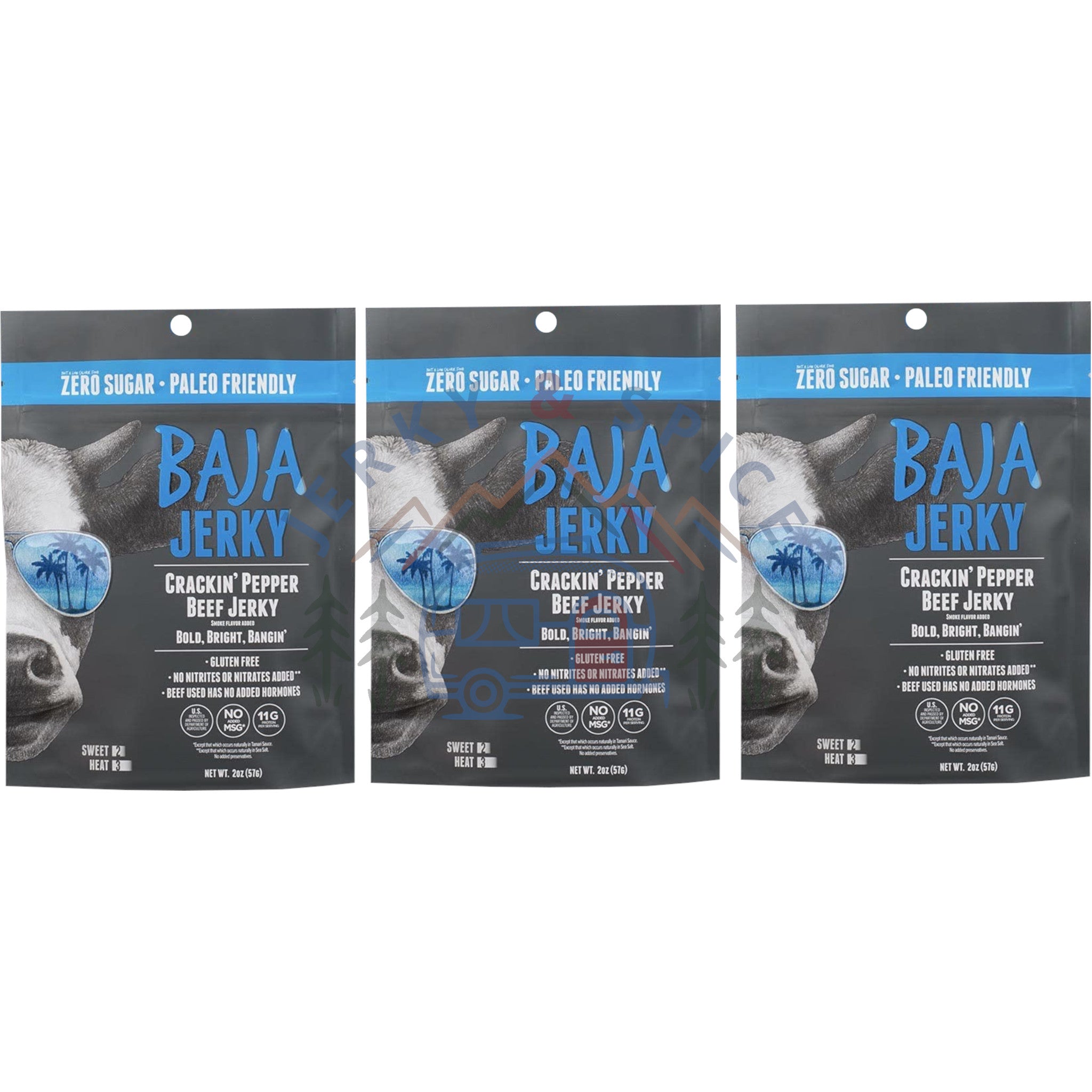 Crackin' Pepper Beef Jerky