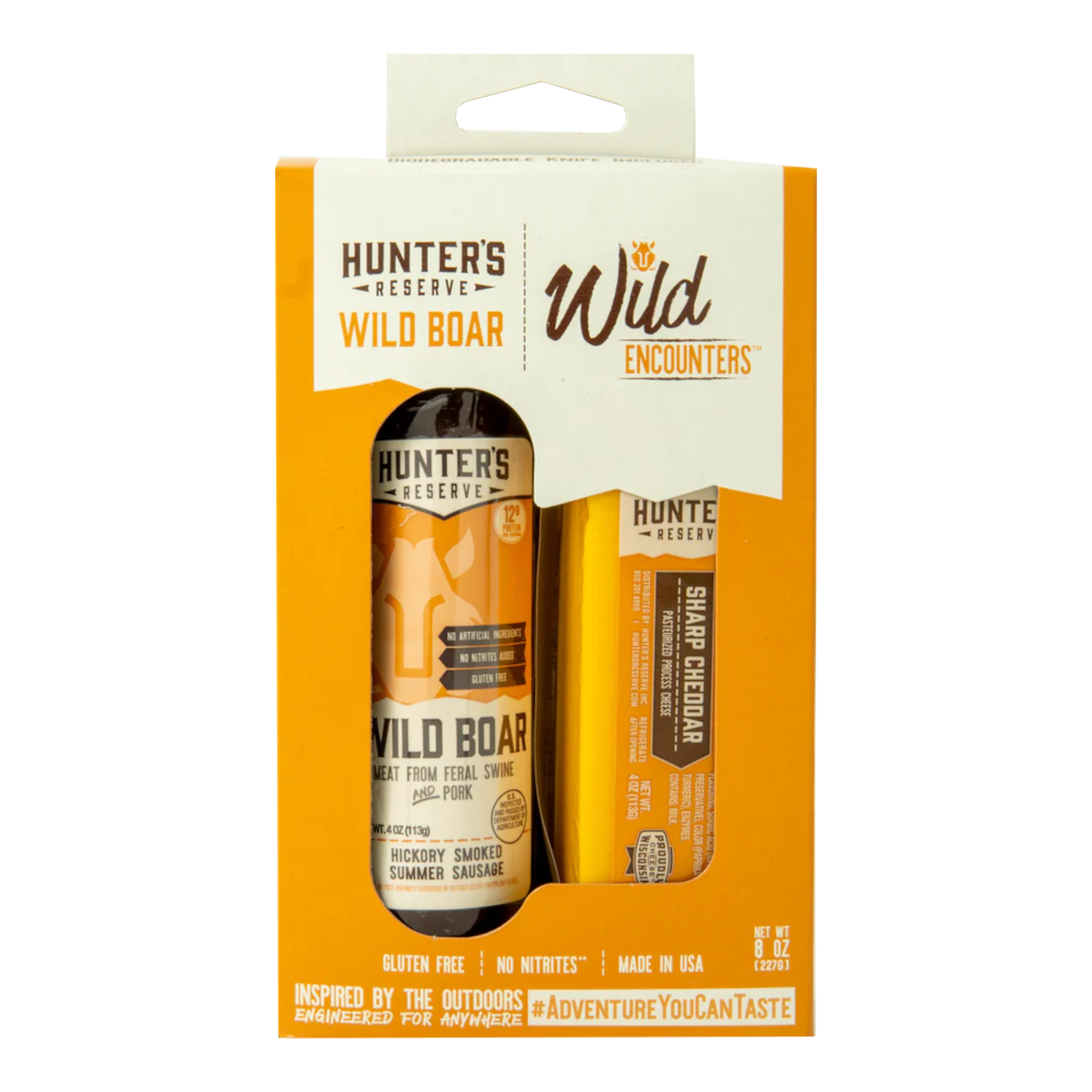 Wild Boar & Cheddar Cheese Pack