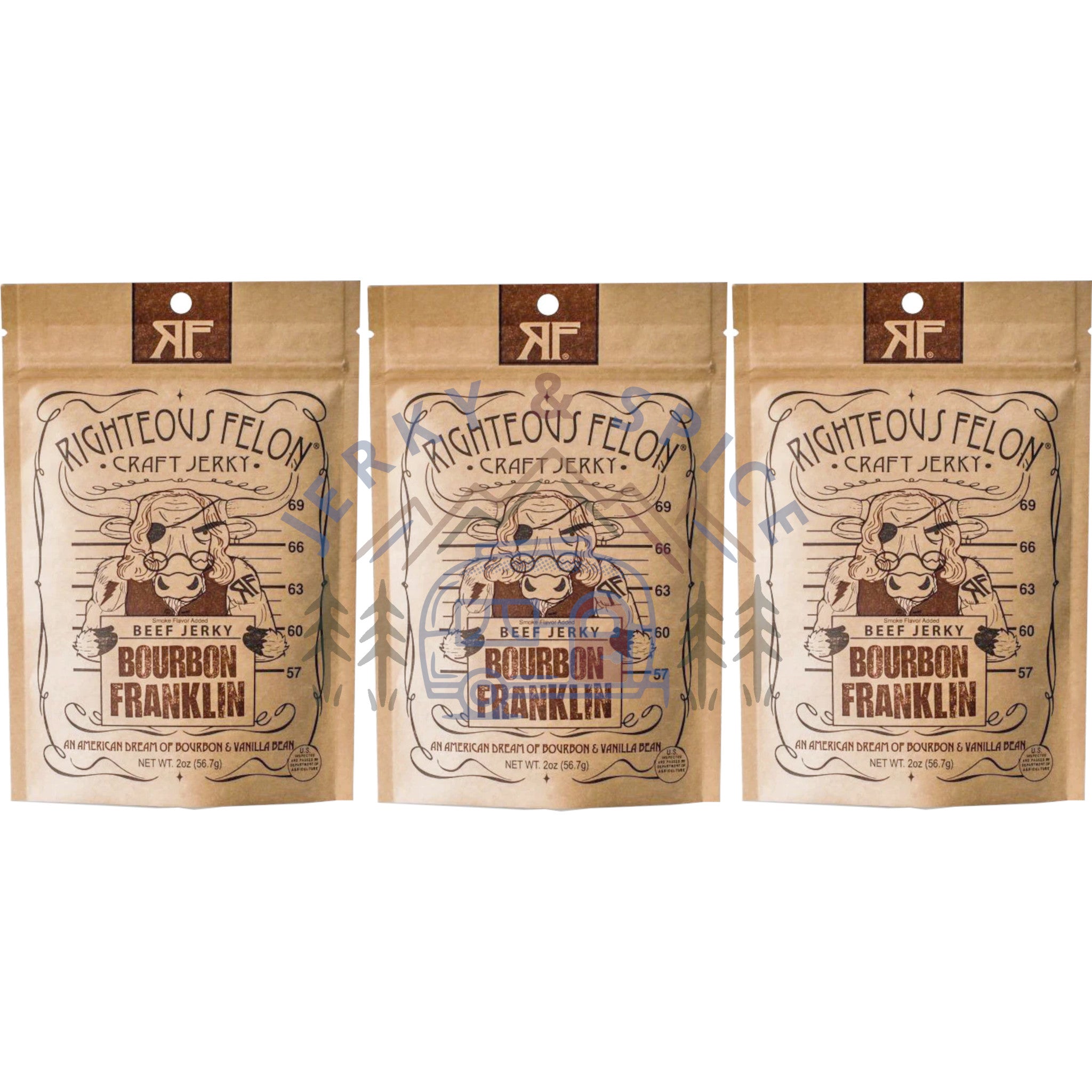 Bourbon Franklin Beef Jerky