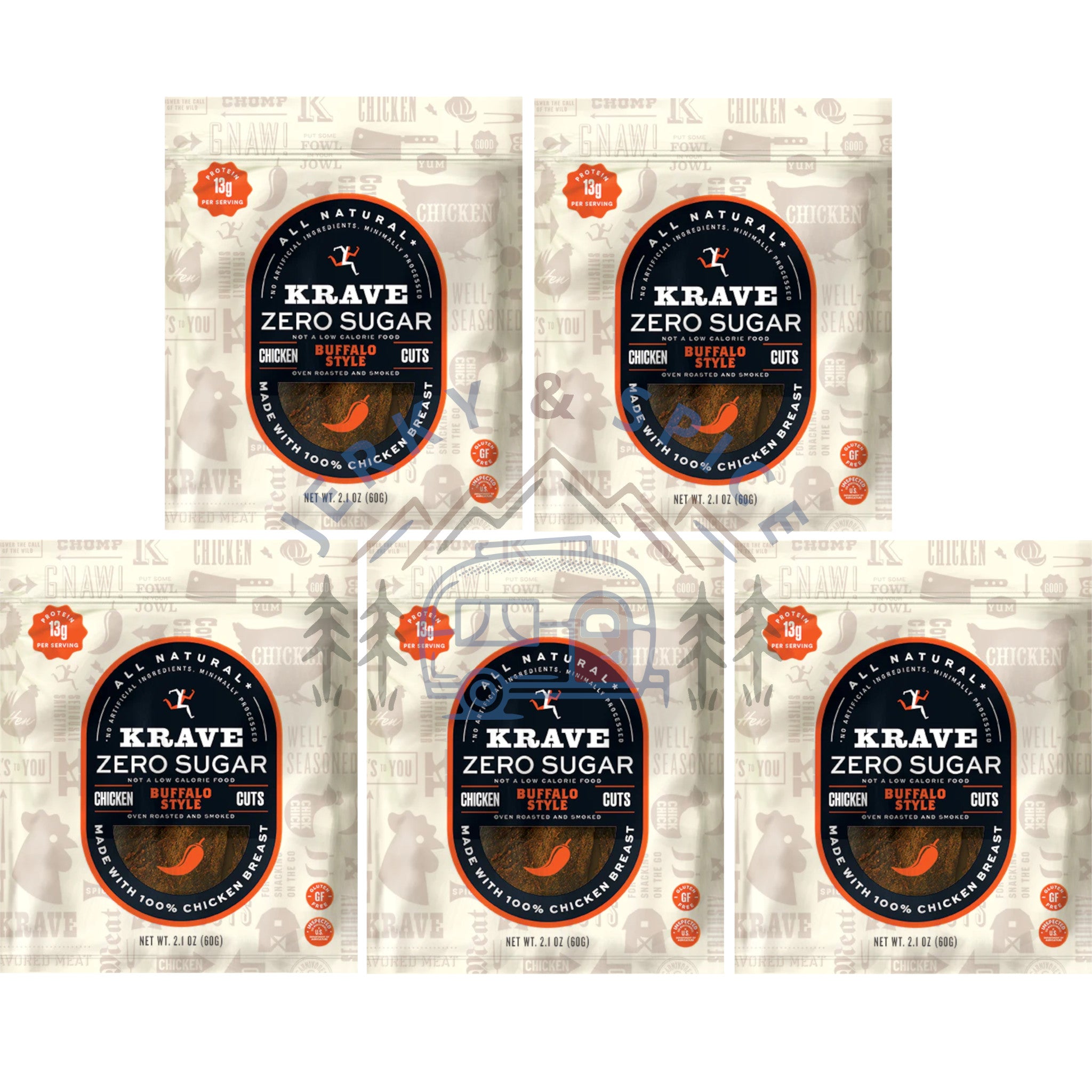 Buffalo Style Chicken Jerky