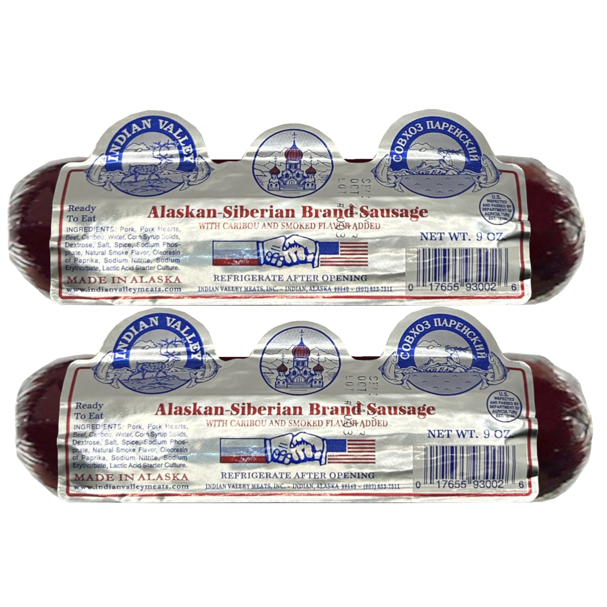 Alaskan-Siberian Sausage with Caribou