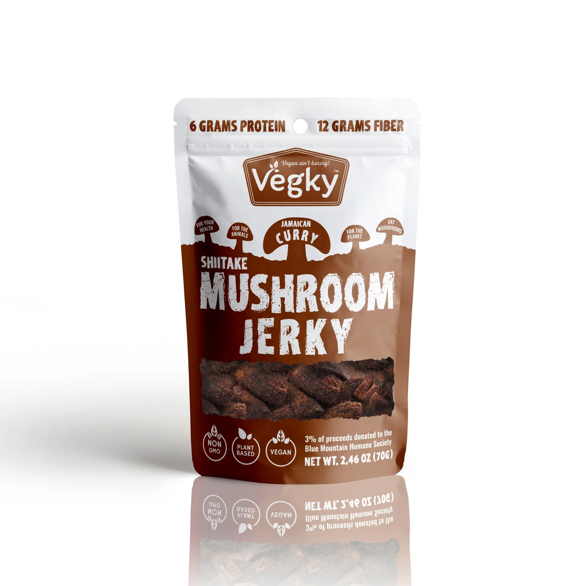 Curry Mushroom Jerky