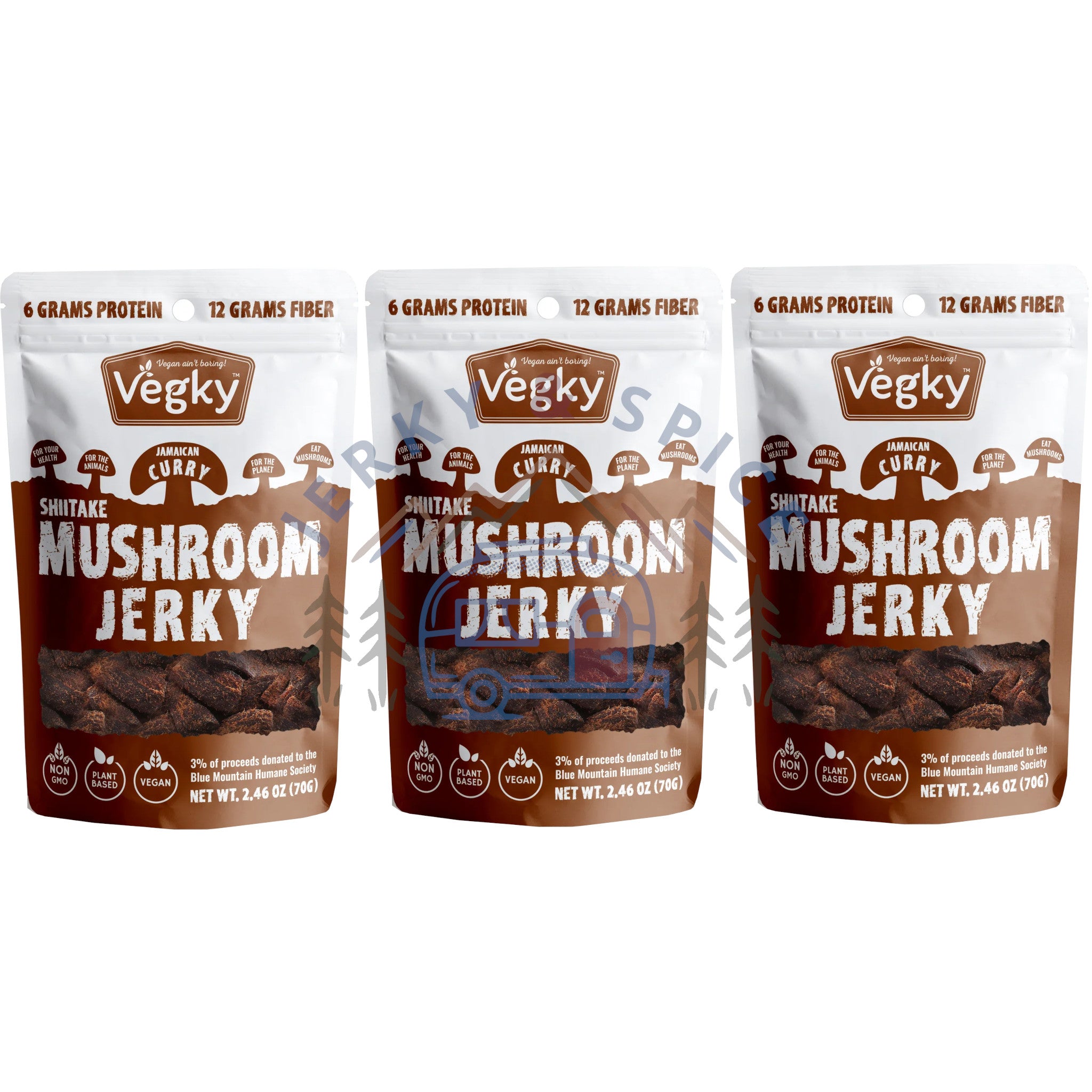 Curry Mushroom Jerky