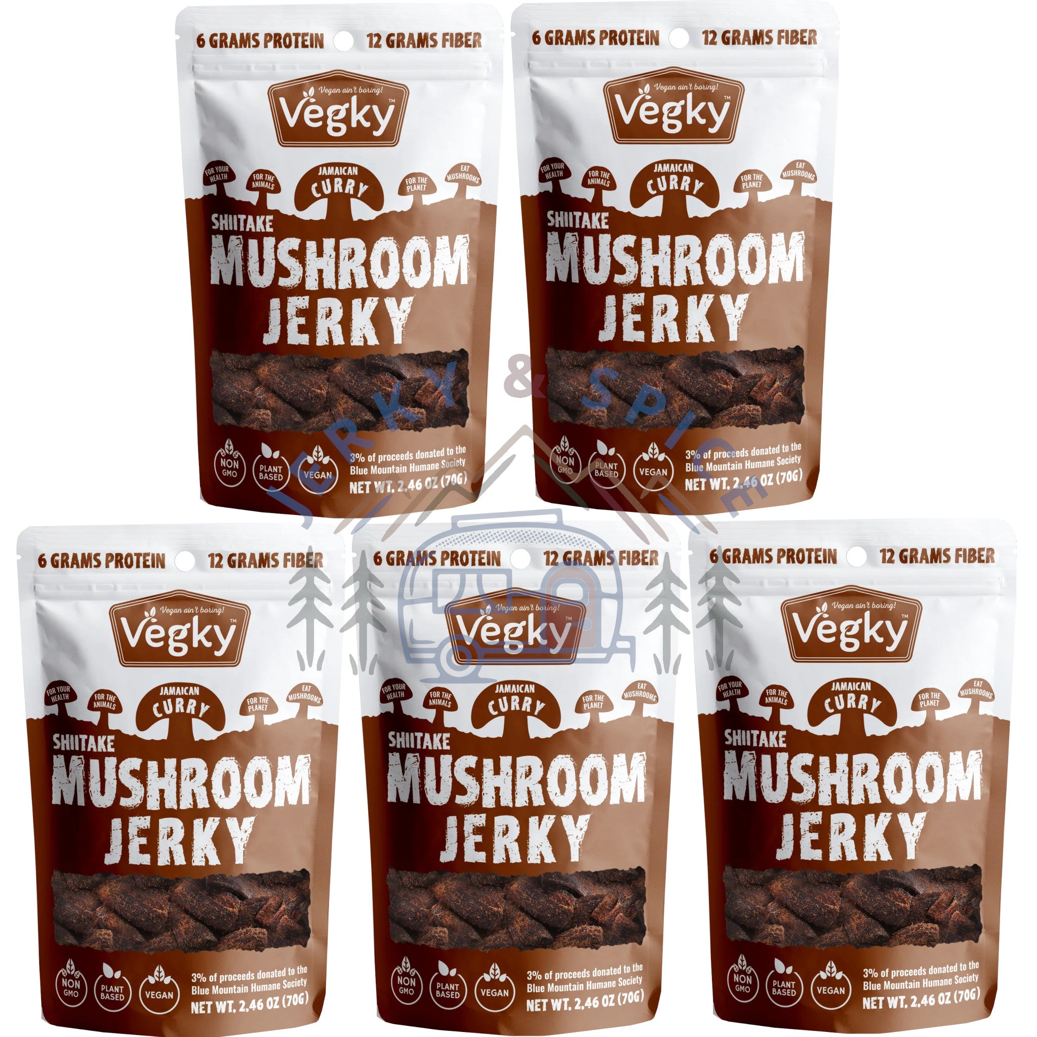 Curry Mushroom Jerky