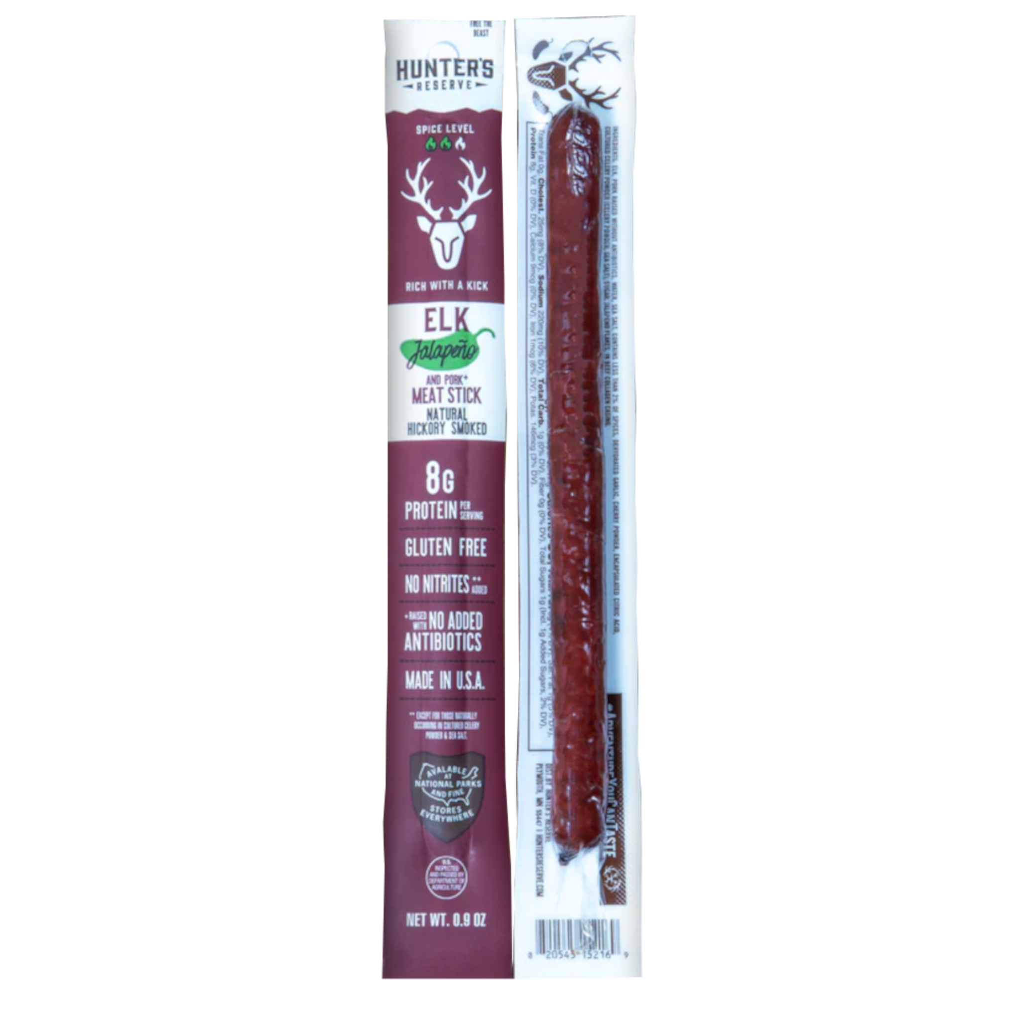 Elk Jalapeno Meat Stick