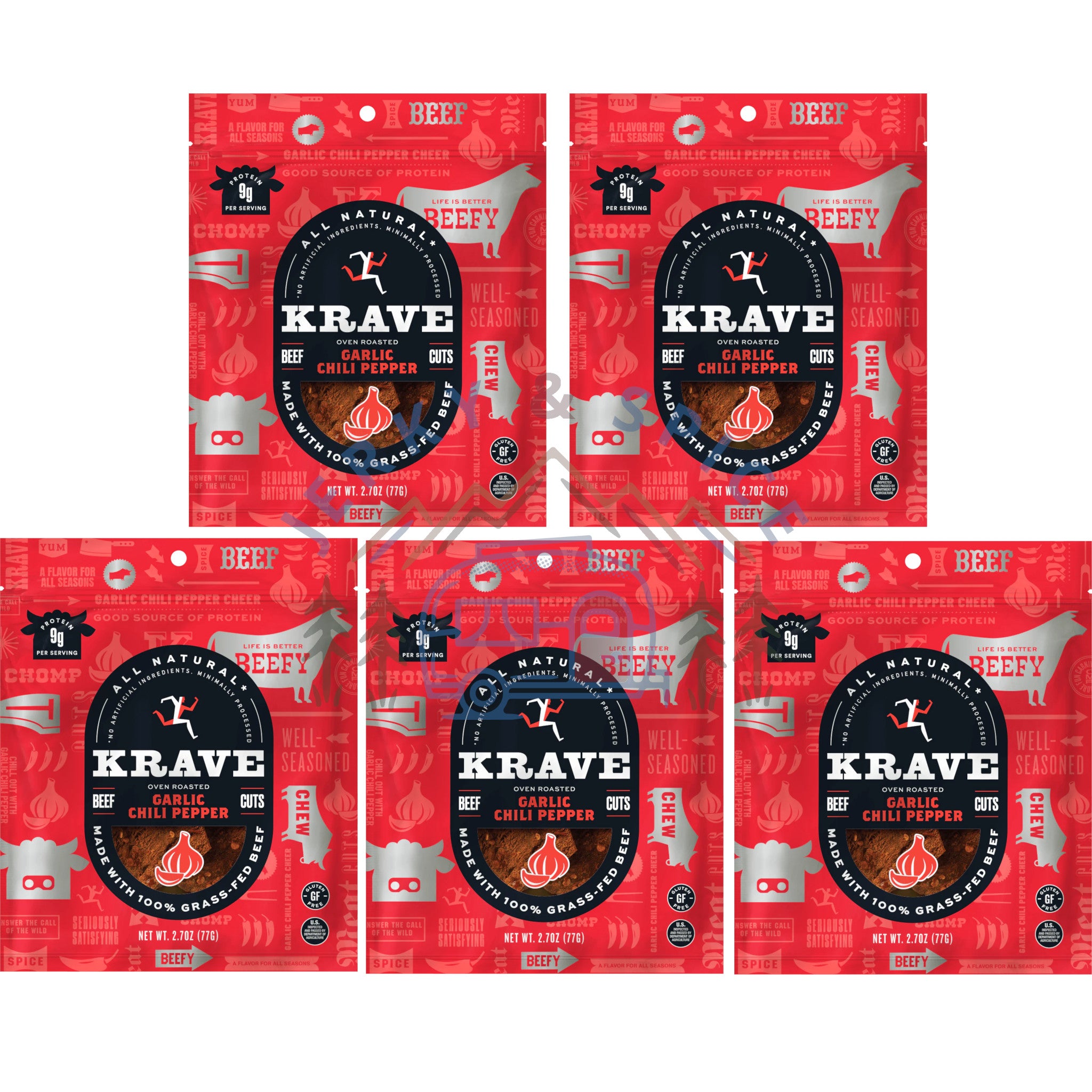 Garlic Chili Pepper Beef Jerky