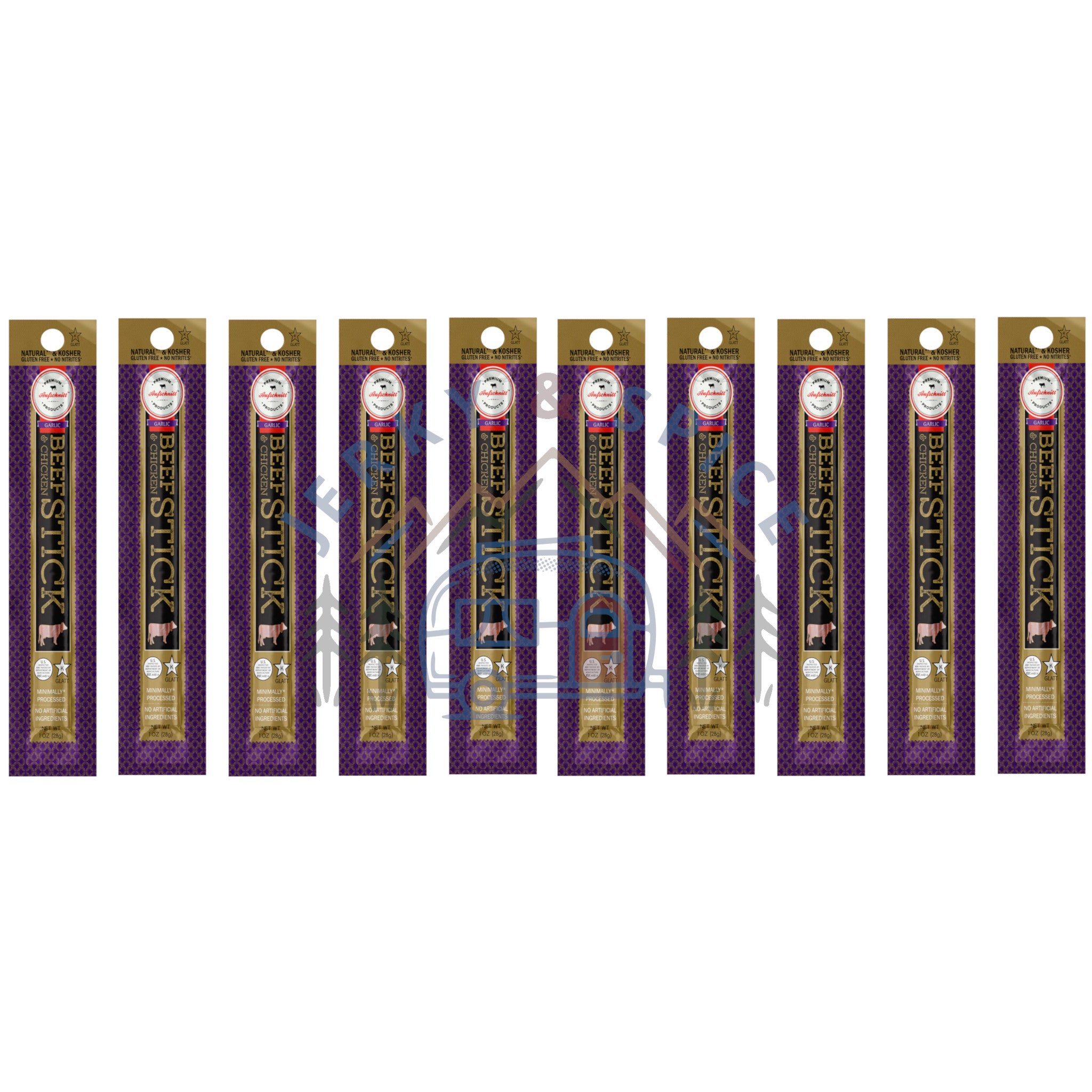 Garlic Beef & Chicken Stick