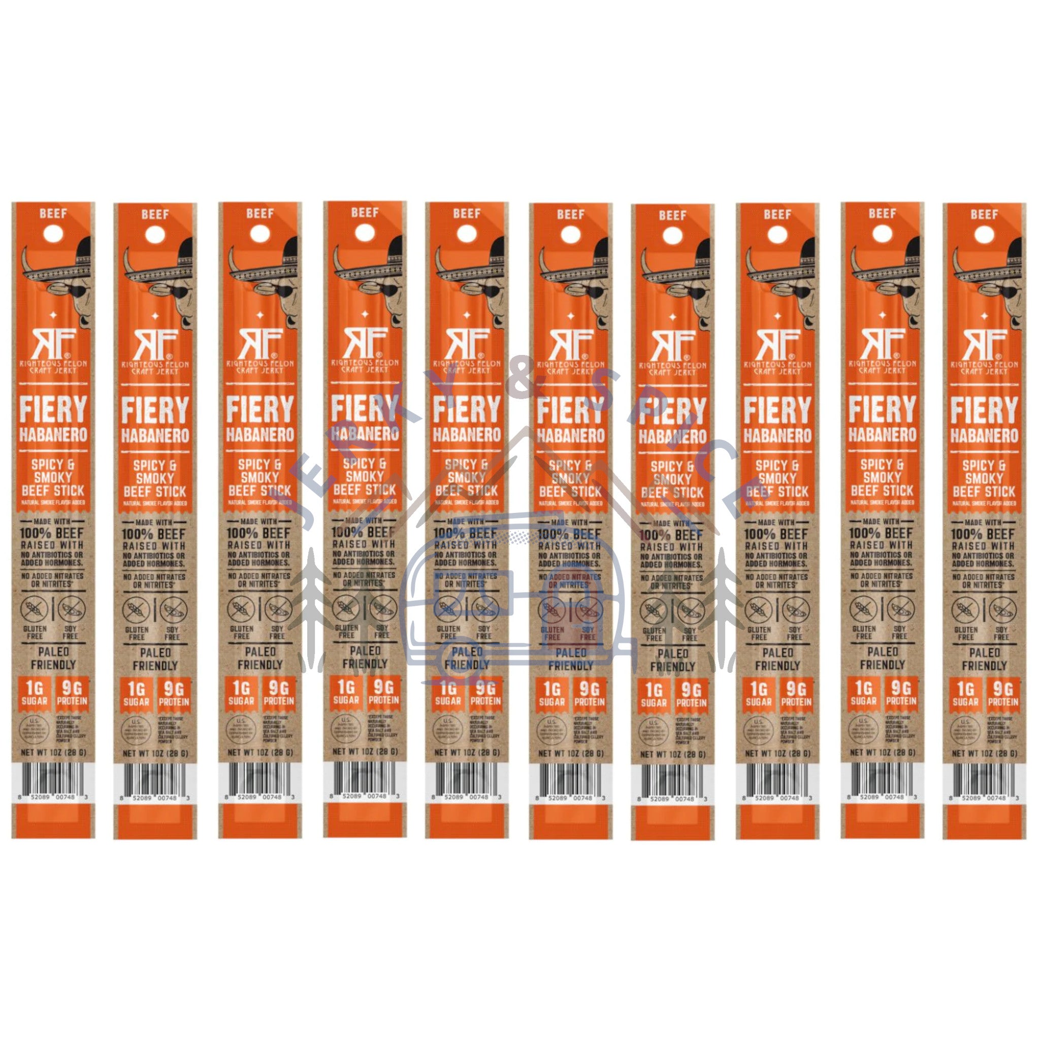 Fiery Habanero Beef Snack Stick