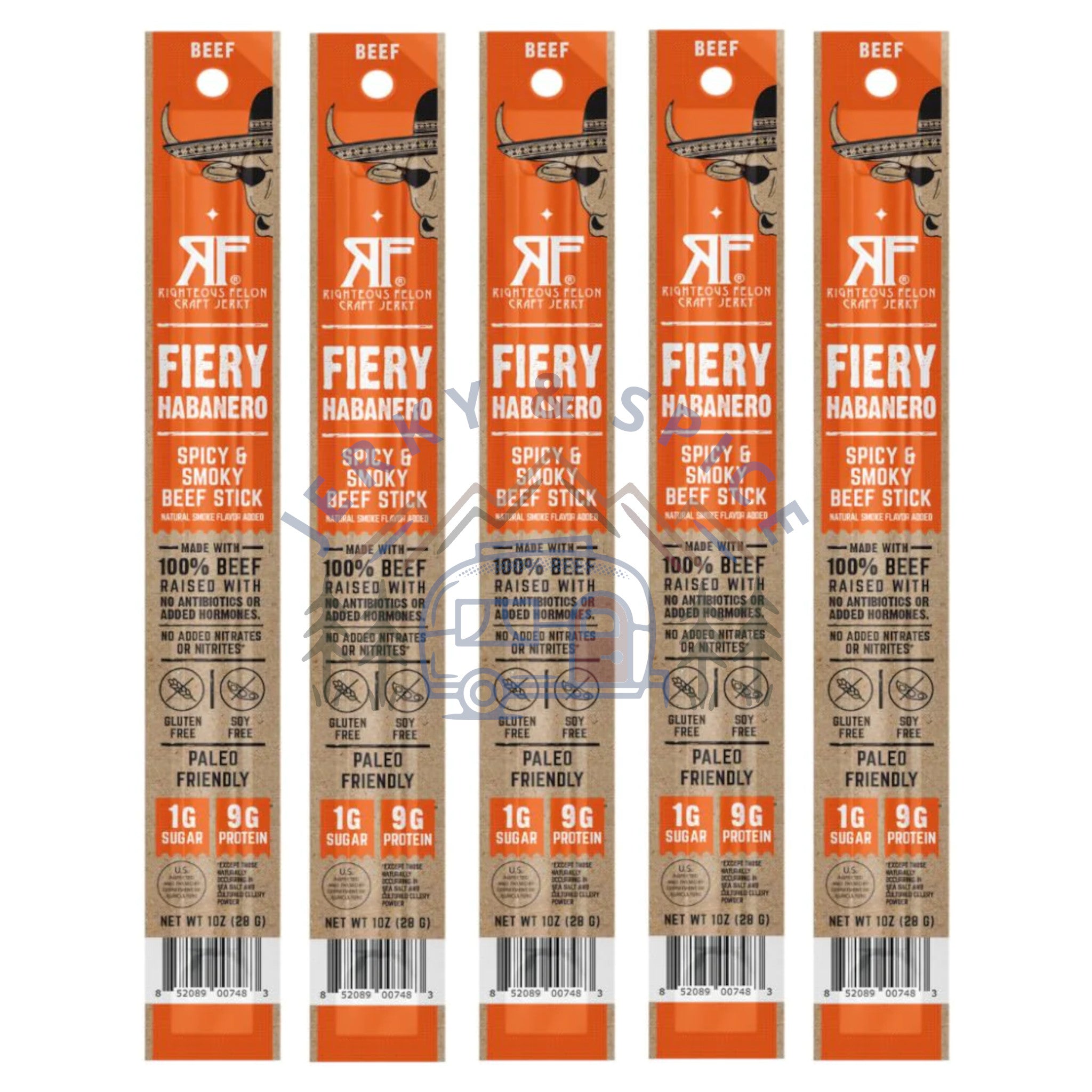 Fiery Habanero Beef Snack Stick