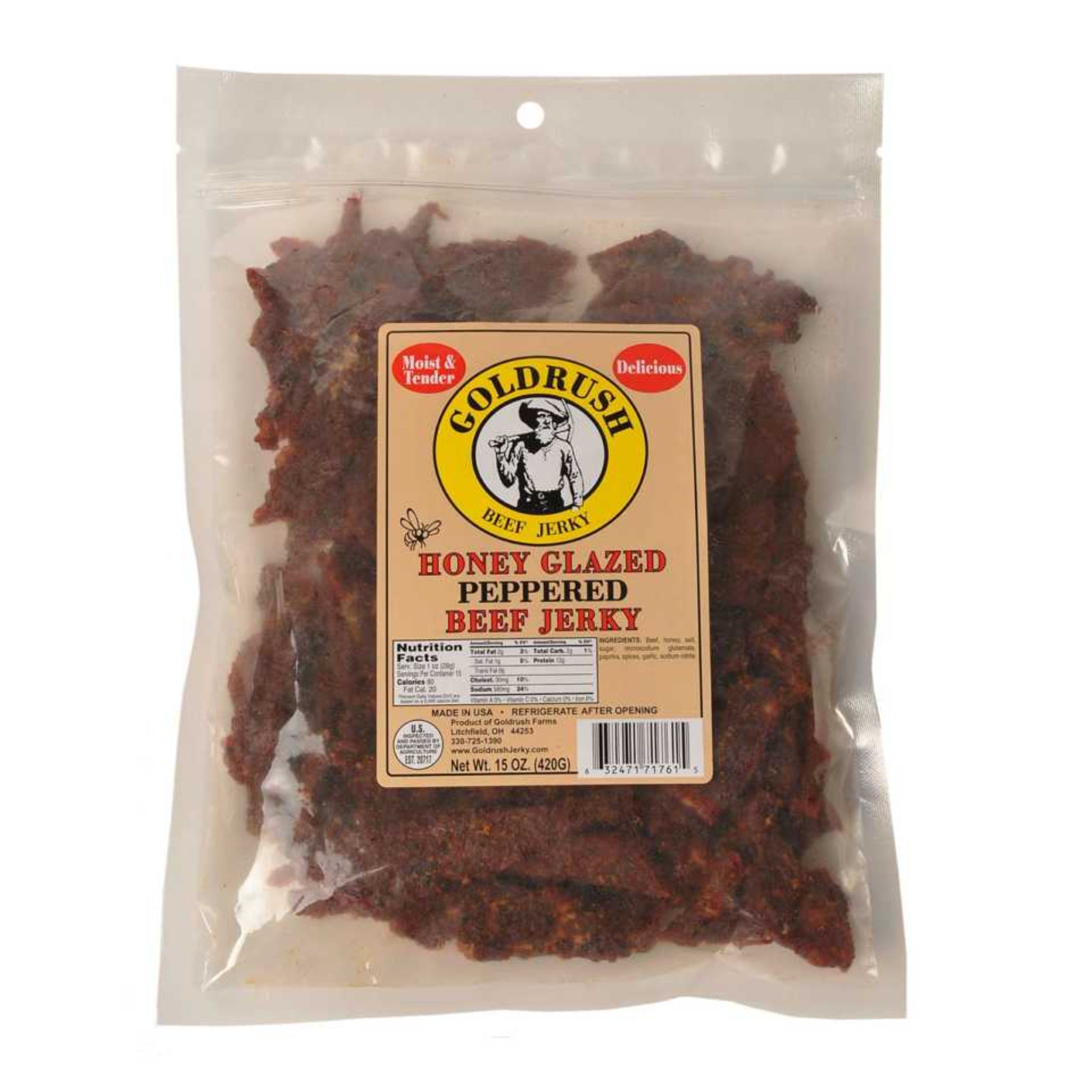 Honey Pepper Beef Jerky