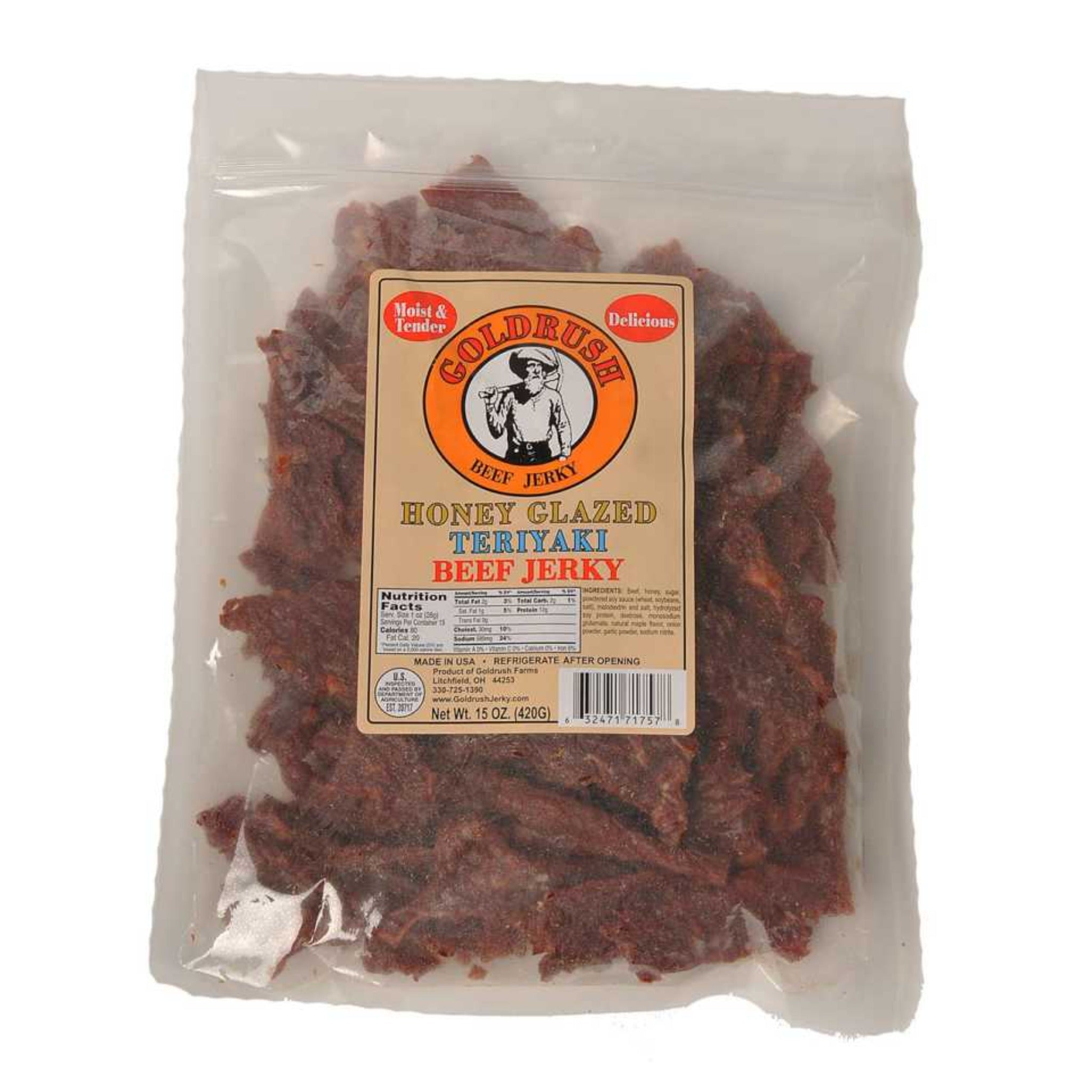 Honey Teriyaki Beef Jerky