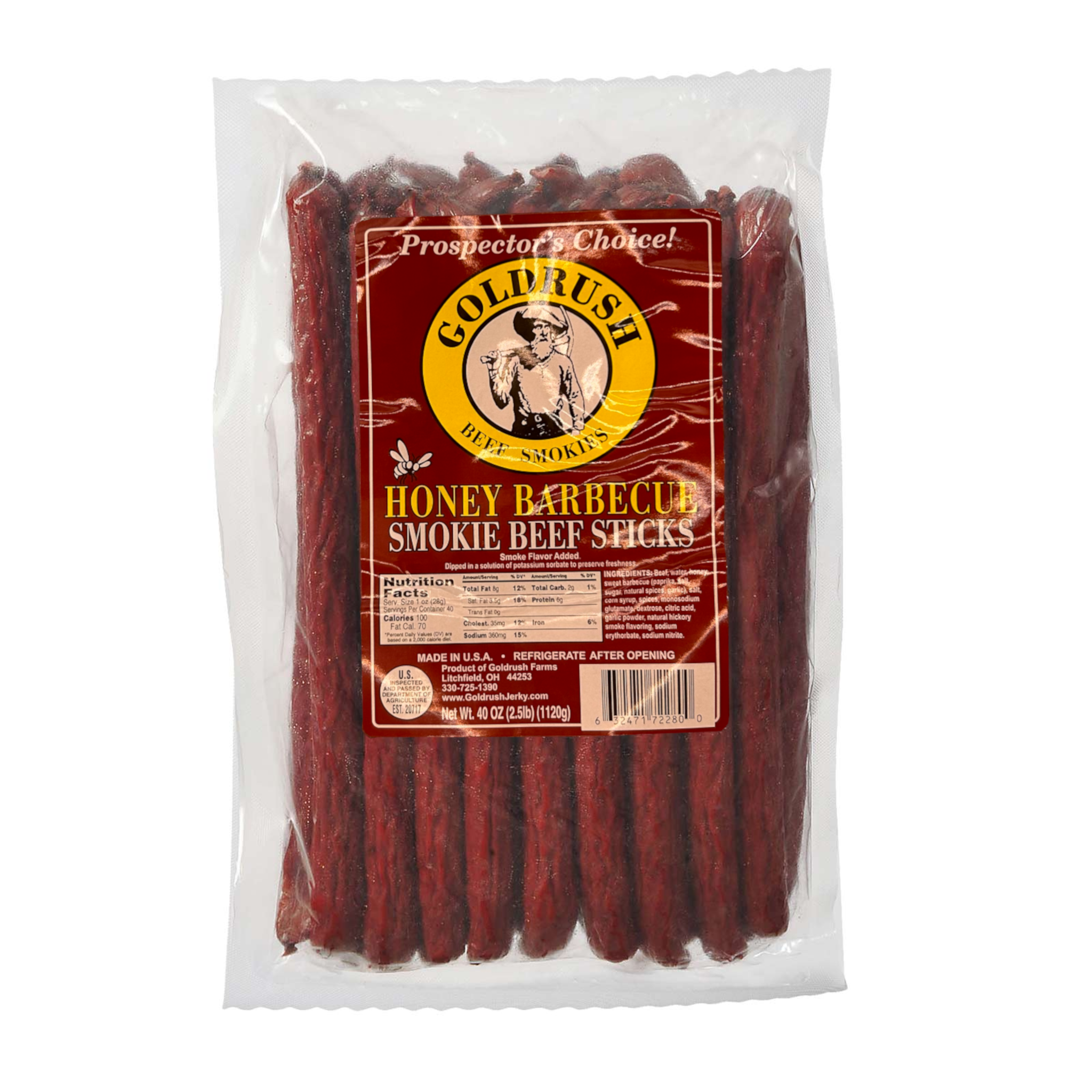 Honey BBQ Smokie Beef Stick