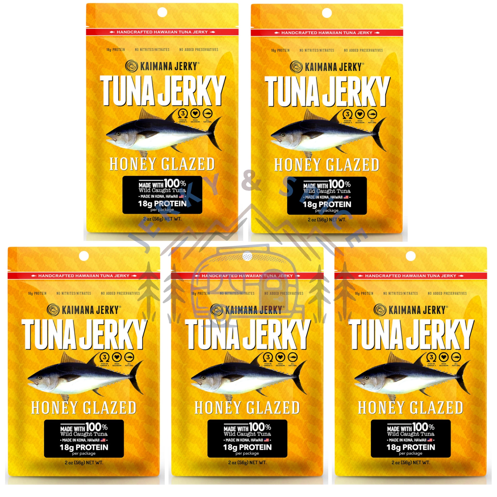 Honey Glazed Ahi Tuna Jerky