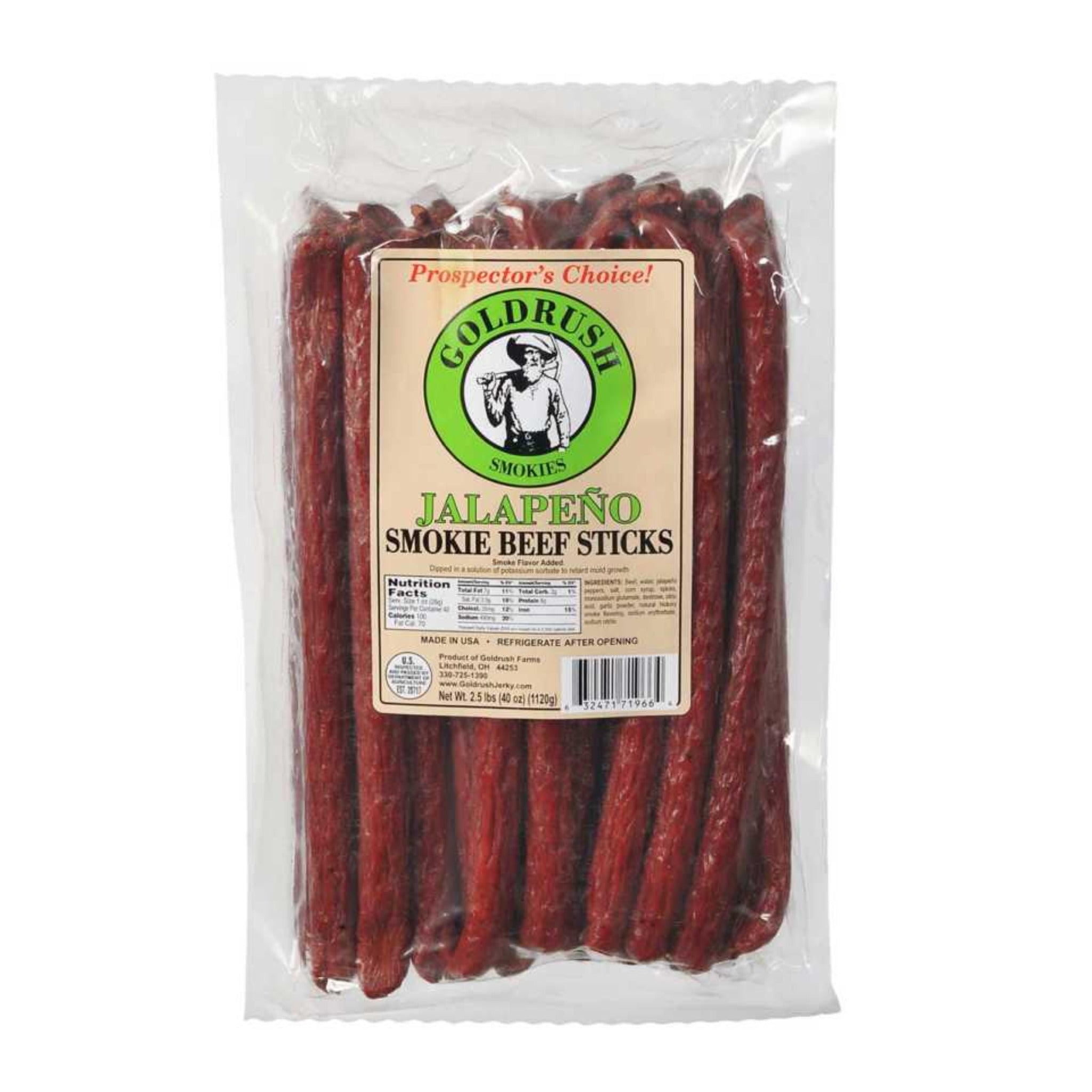 Jalapeno Smokie Beef Stick